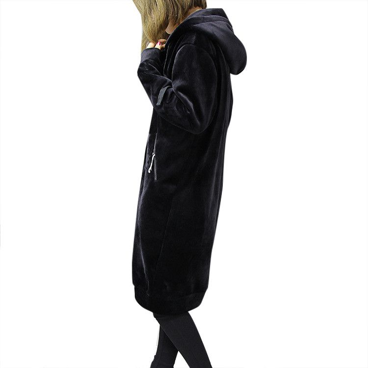 Japanese Brand × Vintage Winter Zip Plush Warm Casual Loose Hoodie Size ONE SIZE - 2 Thumbnail