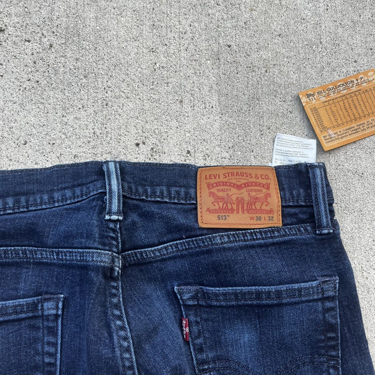 Levi's × Vintage Vintage Levi’s 513 Slim Jeans Size US 30 / EU 46 - 5 Thumbnail