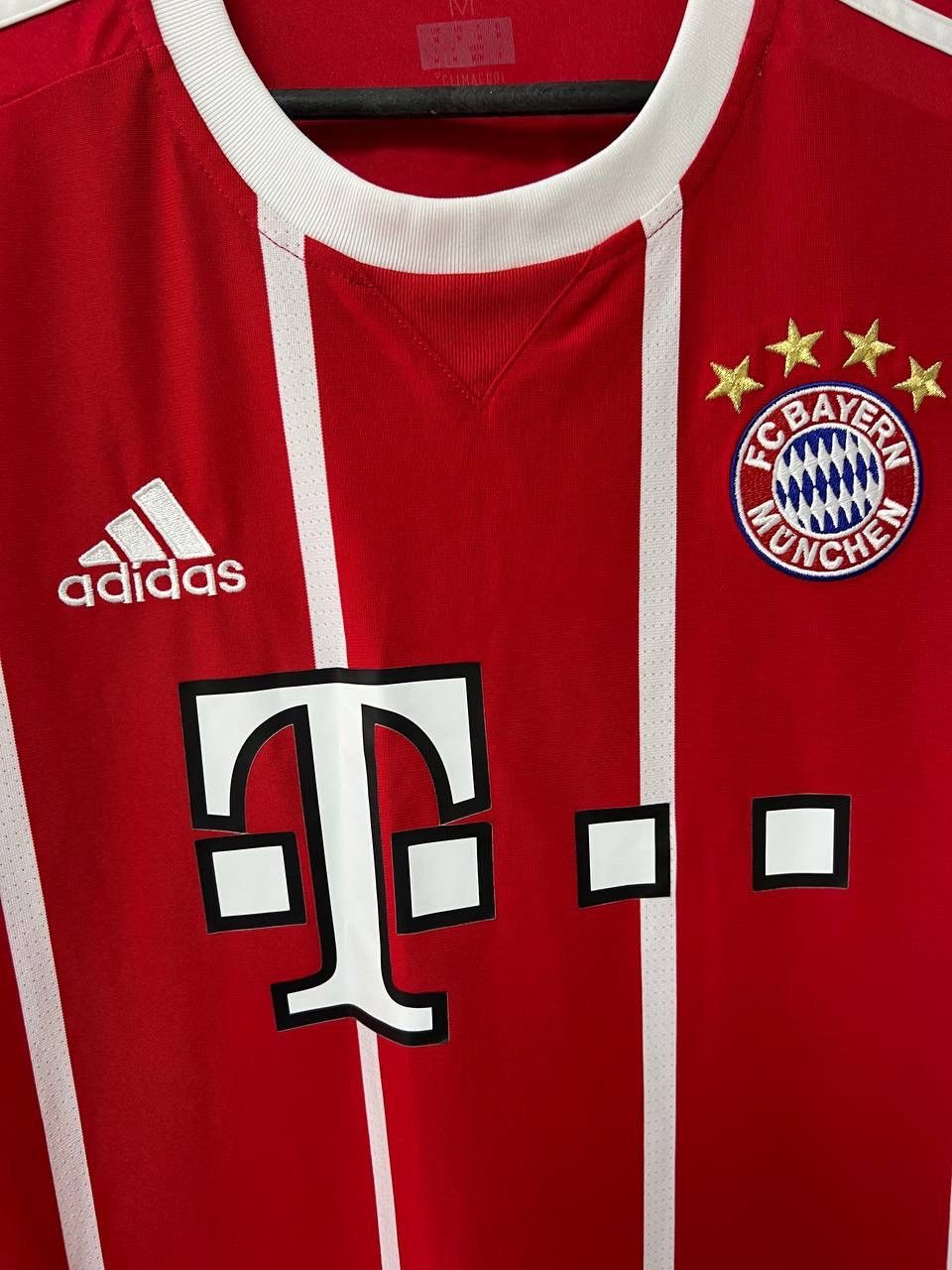 Adidas Bayern Munchen Trikot 2017/2018 Football Shirt Adidas sz M Size US M / EU 48-50 / 2 - 6 Thumbnail
