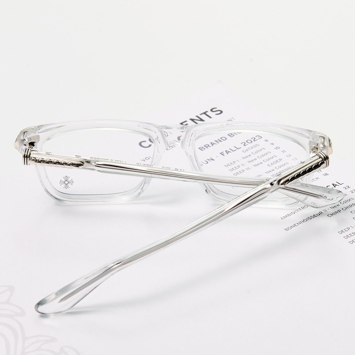 Chrome Hearts CHROME HEARTS LITTLE DINGER CRYSTAL GLASSES Size ONE SIZE - 7 Thumbnail