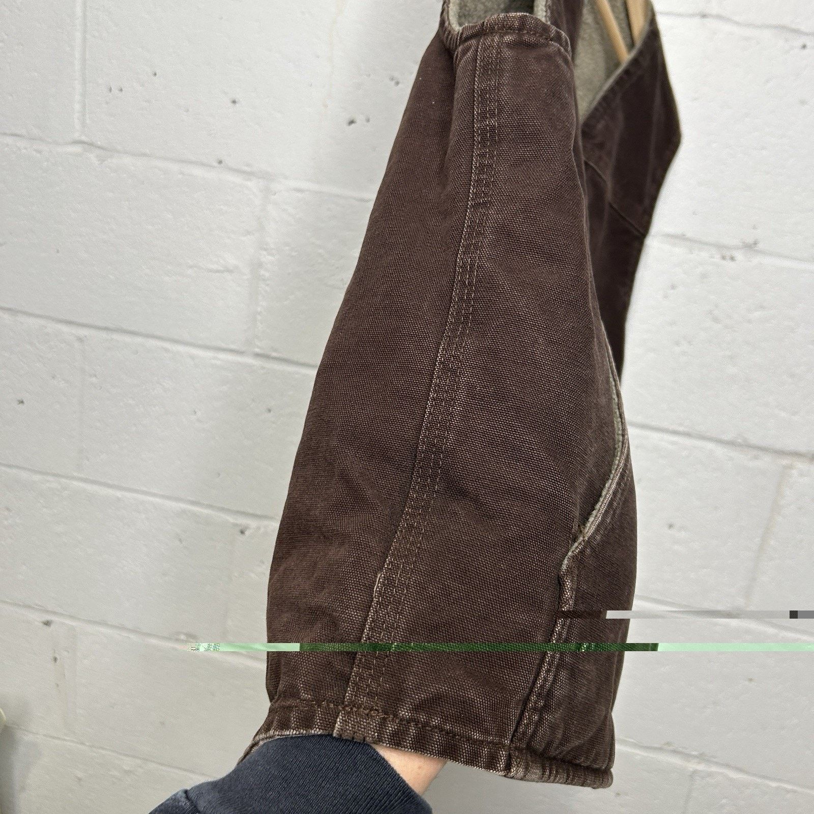 Vintage Carhartt Sherpa-Lined Rugged Vest “Dark Brown” V26