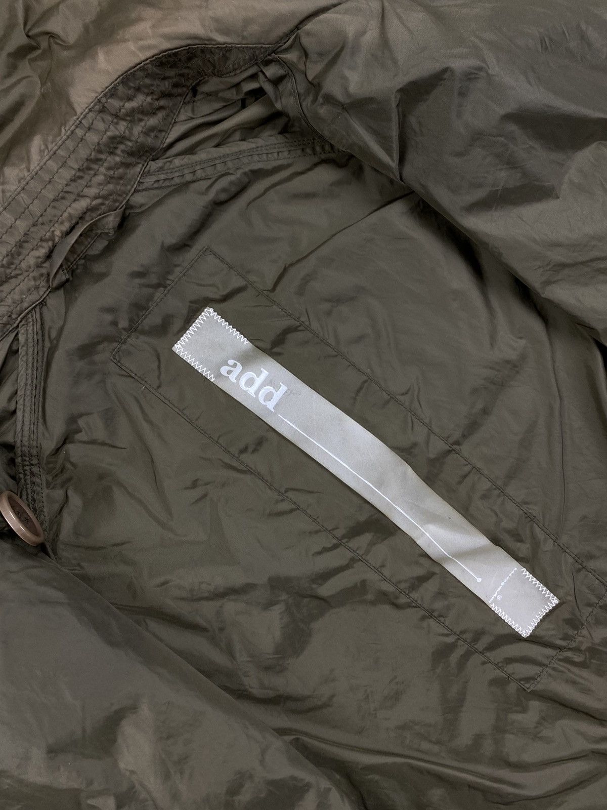 Add Vintage Add Army Green Lightweight Trench Coat Jacket Size US S / EU 44-46 / 1 - 10 Thumbnail