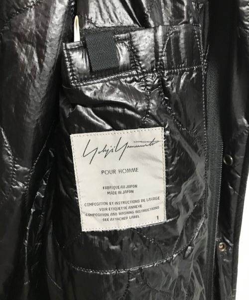 Yohji Yamamoto Yohji Yamamoto pour homme quilted design hooded coat Size US S / EU 44-46 / 1 - 4 Thumbnail