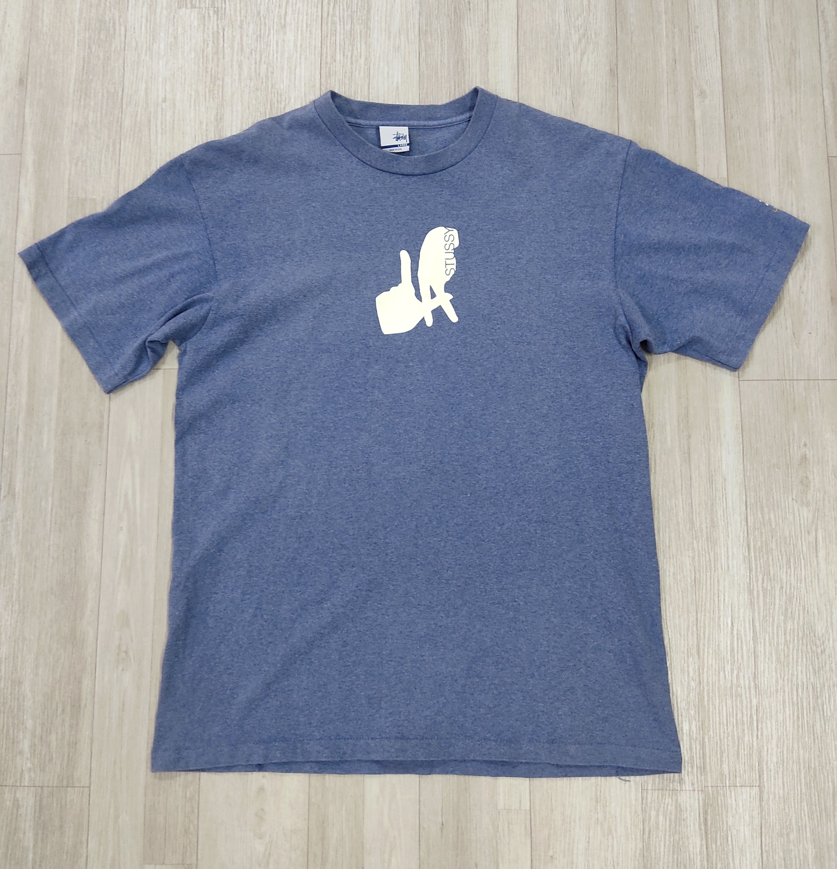Stussy Vintage 00s Stussy Los Angeles T-shirt Size US L / EU 52-54 / 3 - 3 Thumbnail