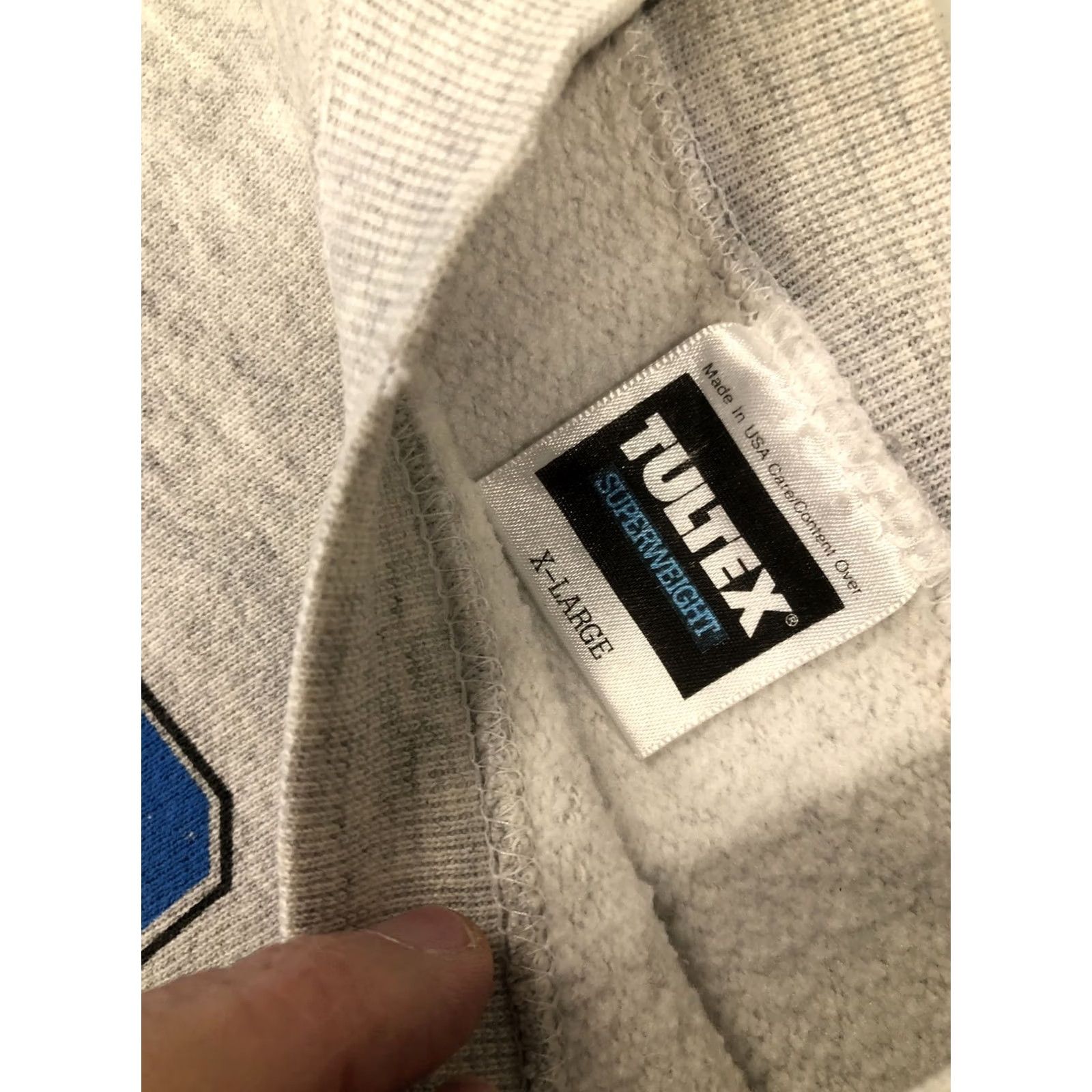 Tultex VINTAGE Tultex Carolina Panthers Sweatshirt 1993 Crew Neck XL Men Gray USA 90s Football NFL Graphic Print Pullover Size US XL / EU 56 / 4 - 7 Thumbnail