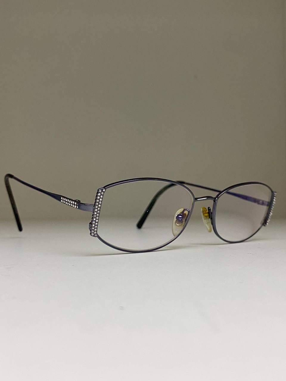 Salvatore Ferragamo Salvatore Ferragamo Vintage Rhinestones Rimless Eyeglasses Size ONE SIZE - 1 Thumbnail