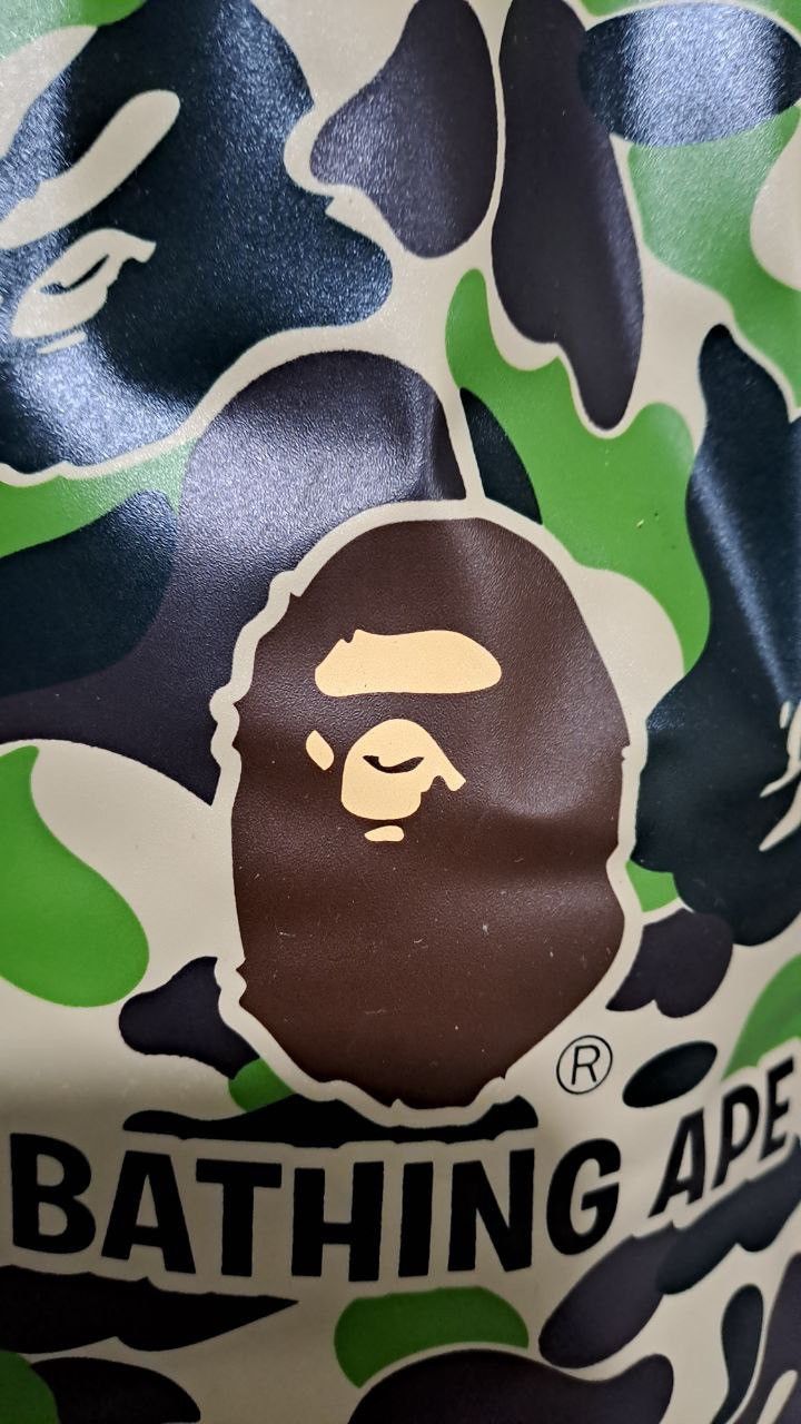 Bape A Bathing Ape Camo Waterproof Camping Bag Size ONE SIZE - 8 Thumbnail