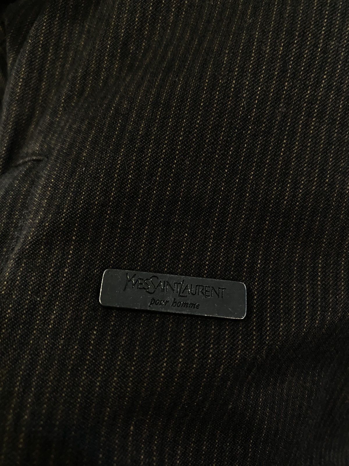 Yves Saint Laurent Warm YSL Jacket Brown Winter/Autumn/Spring Vintage Bomber Size US XL / EU 56 / 4 - 3 Thumbnail
