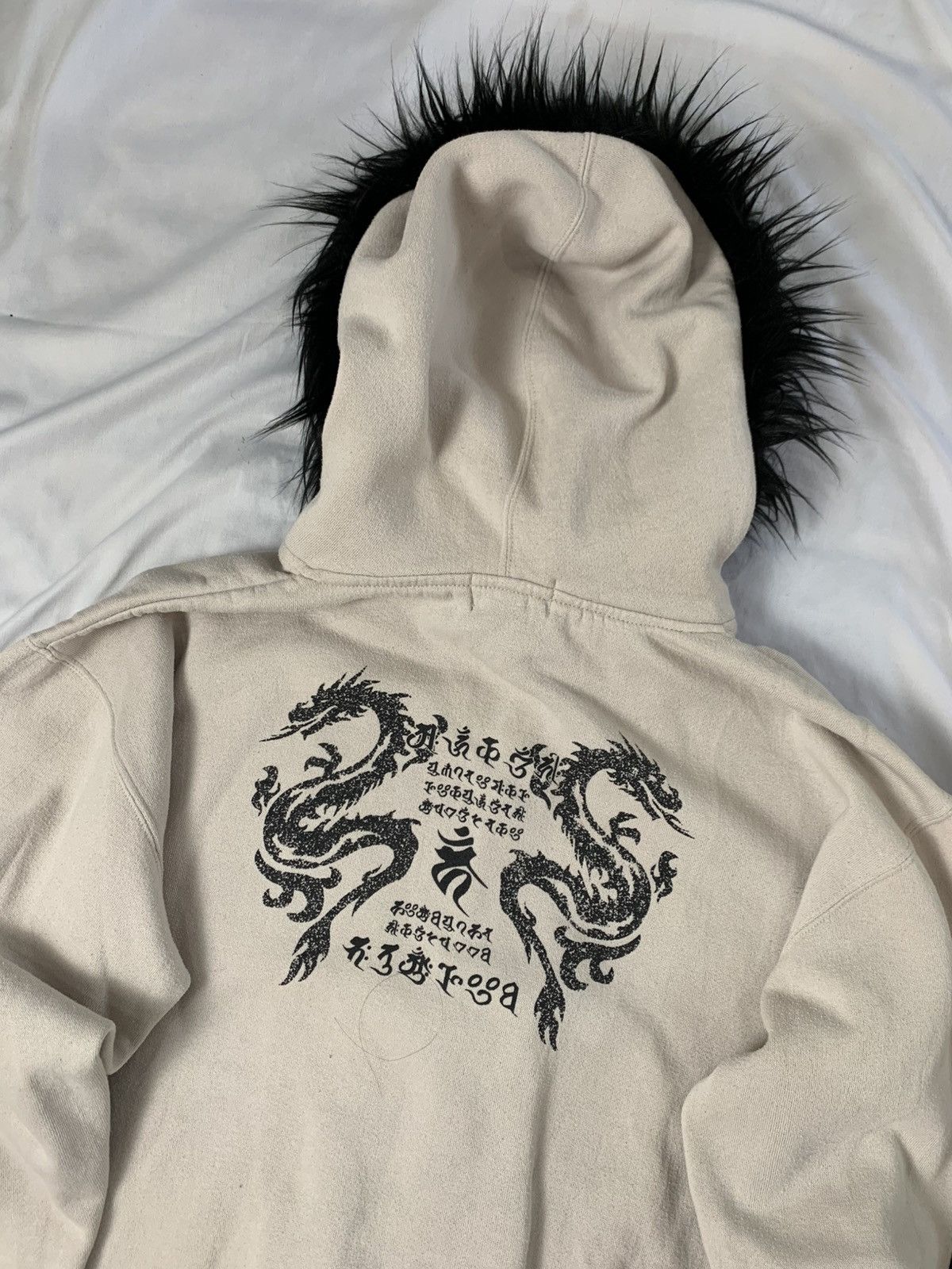 Le Grande Bleu (L.G.B.) Fur hoodie japanese style thrifwave vkei undefined ifsx Size US M / EU 48-50 / 2 - 7 Thumbnail