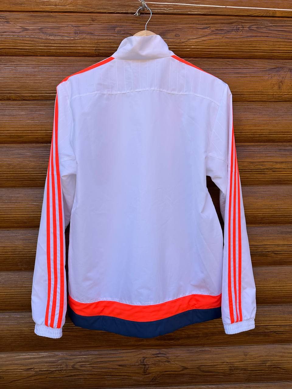 Adidas Adidas Olympique Lyonnais Football Jacket Soccer Track Size US S / EU 44-46 / 1 - 4 Thumbnail