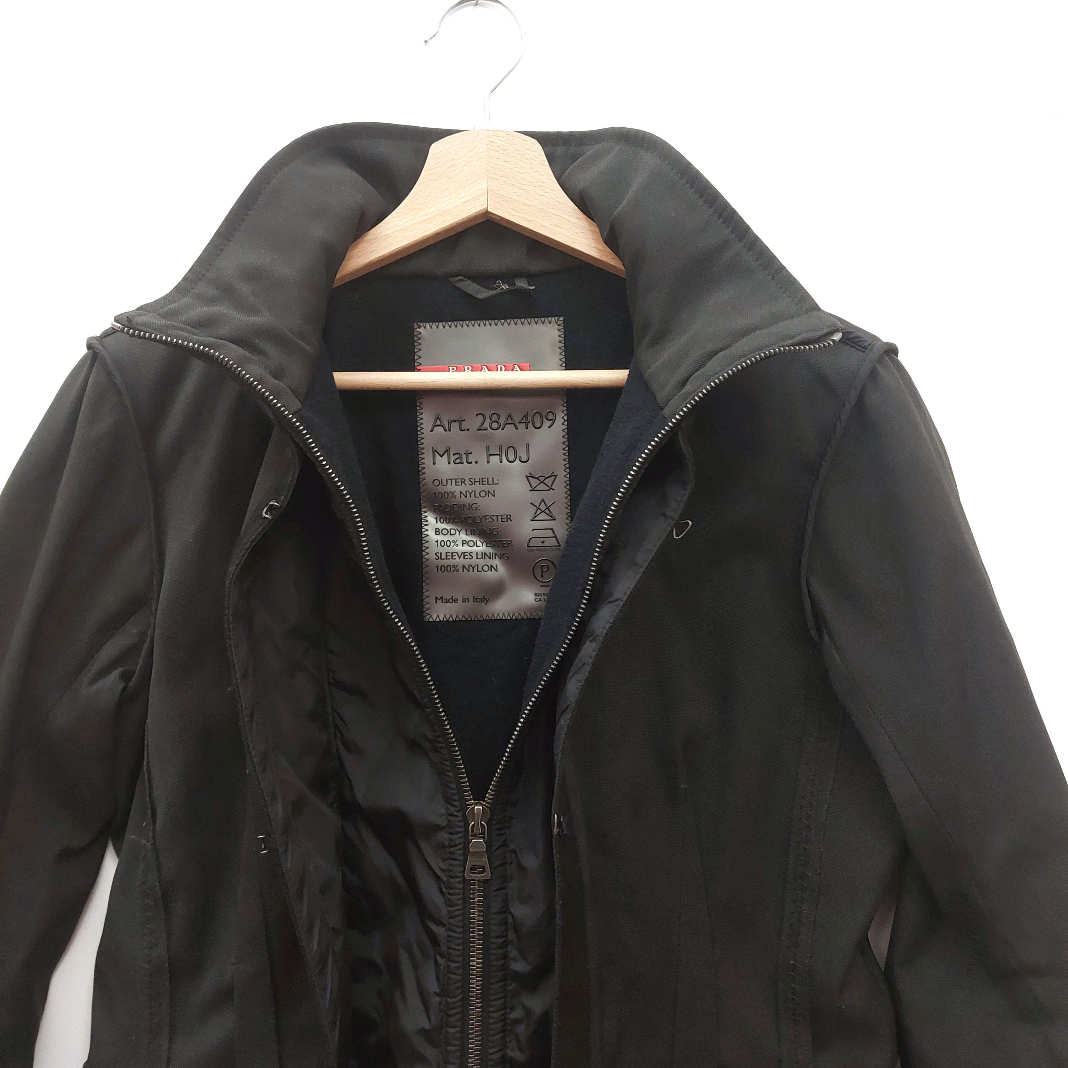 Prada Prada Women's Vintage Distressed Technical Coat M Size M / US 6-8 / IT 42-44 - 8 Thumbnail