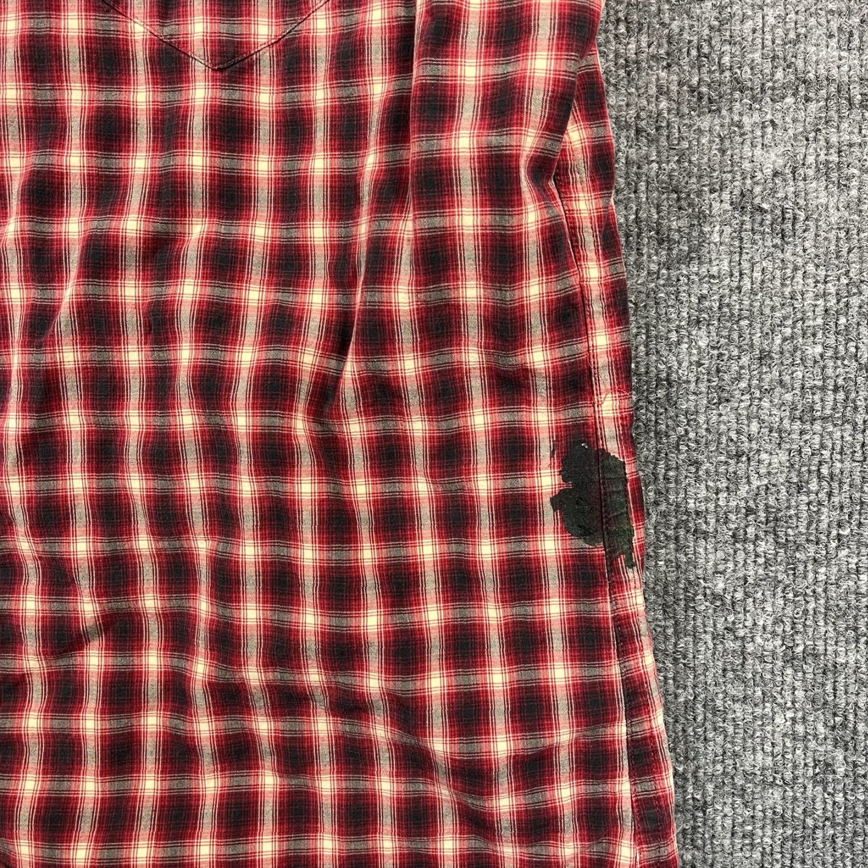 Polo Ralph Lauren VINTAGE Polo By Ralph Lauren Red Western Pearl Snap Button Shirt Plaid Mens M Shirt Size US M / EU 48-50 / 2 - 5 Thumbnail