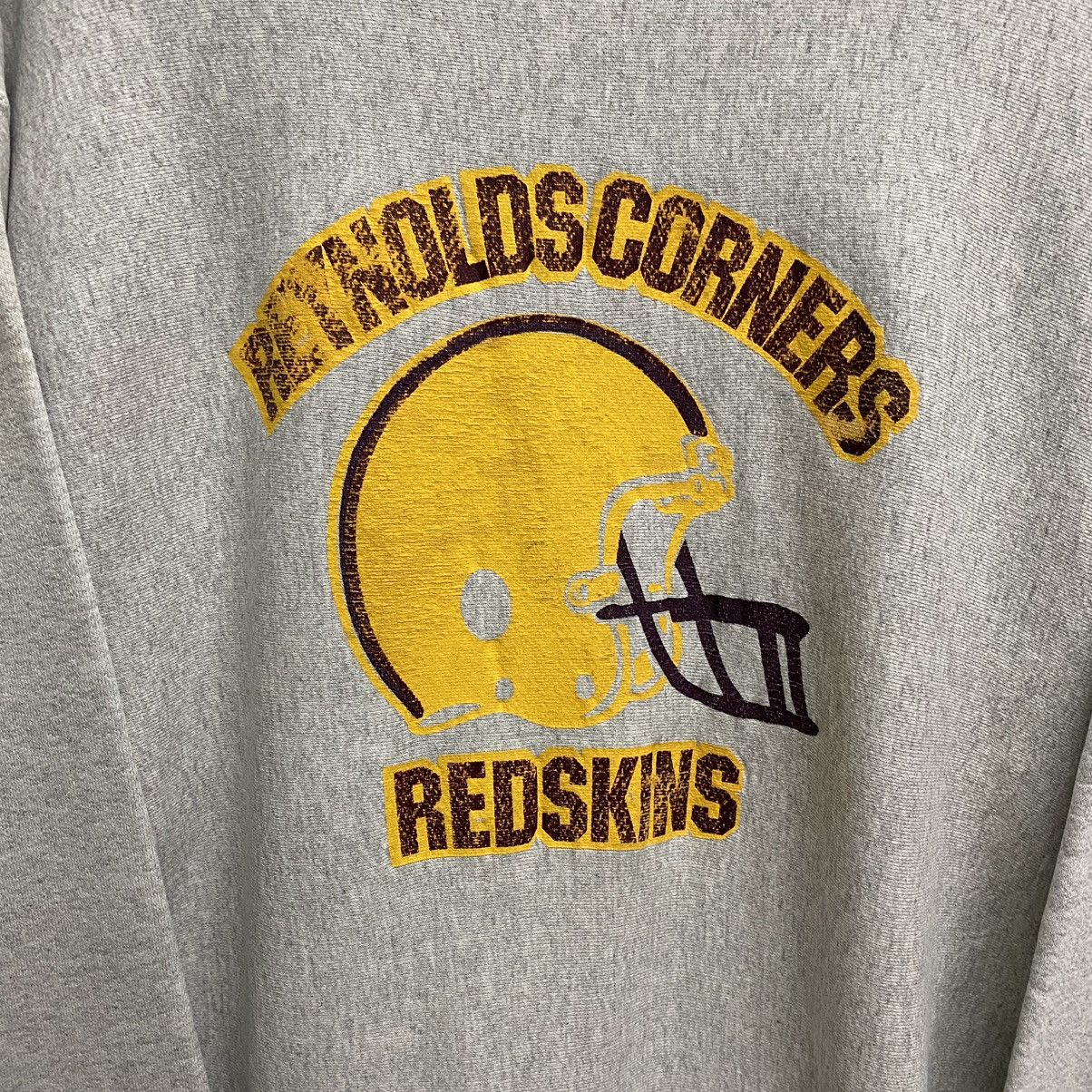 NFL × Vintage Vintage 90s Reynolds Corners Redskins Nfl Sweatshirt XL Size US XL / EU 56 / 4 - 4 Thumbnail