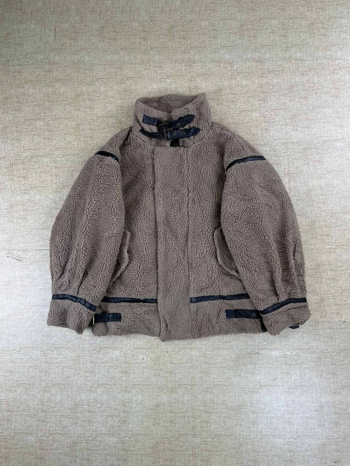 Japanese Brand × Vintage Vintage Japanese Brand B-3 Style Sherpa Jacket Size US M / EU 48-50 / 2 - 2 Thumbnail
