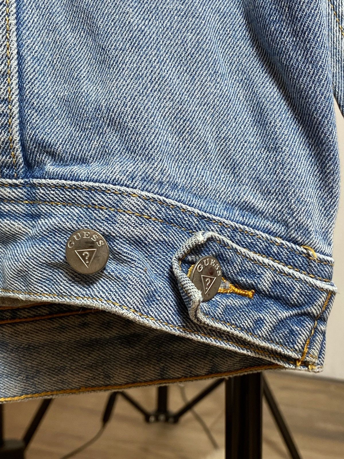 Guess Guess Vintage Jeans Jacket Big logo Size US XL / EU 56 / 4 - 6 Thumbnail