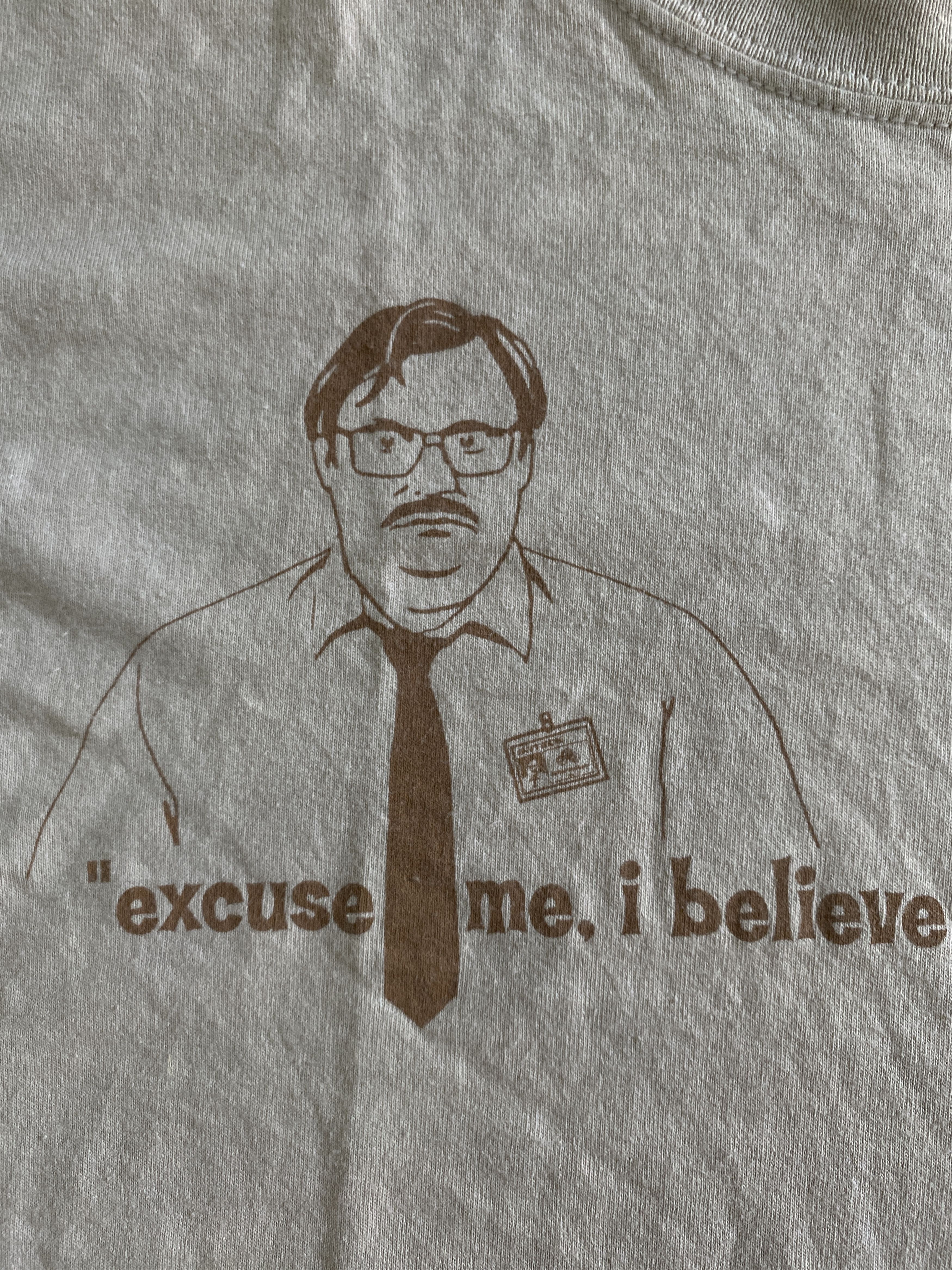 Gildan Vintage 2004 Office Space "Stapler Guy" Movie Shirt Fox TV Size US L / EU 52-54 / 3 - 3 Thumbnail