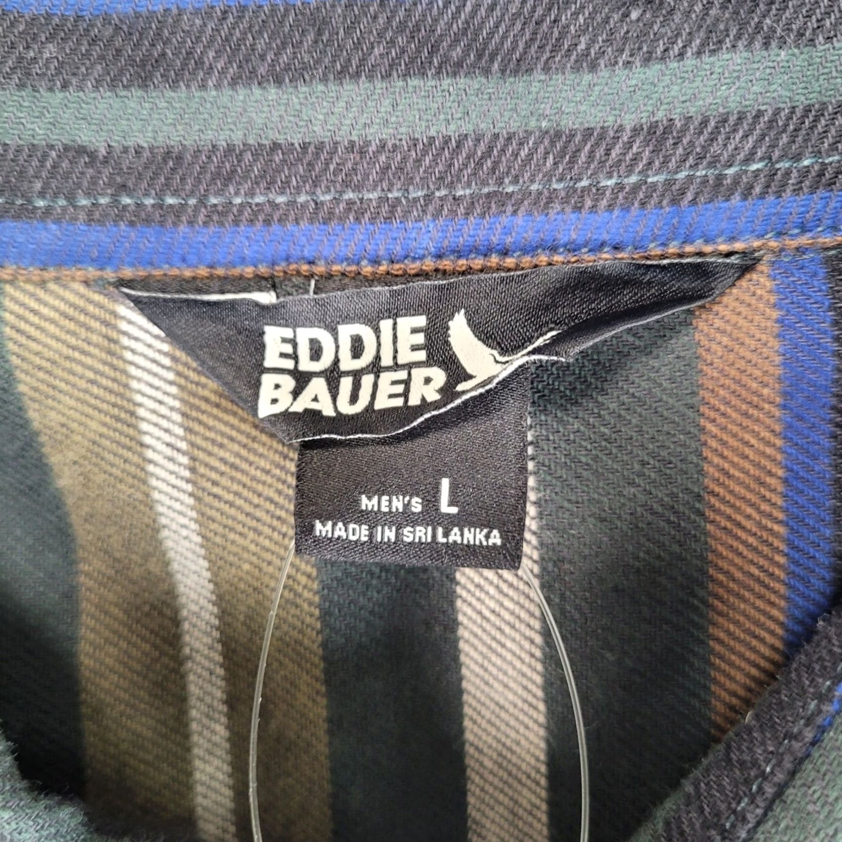 Eddie Bauer Eddie Bauer Field Flannel Flex 2.0 Shirt Mens Large Green Striped Button Up New Size US L / EU 52-54 / 3 - 3 Thumbnail