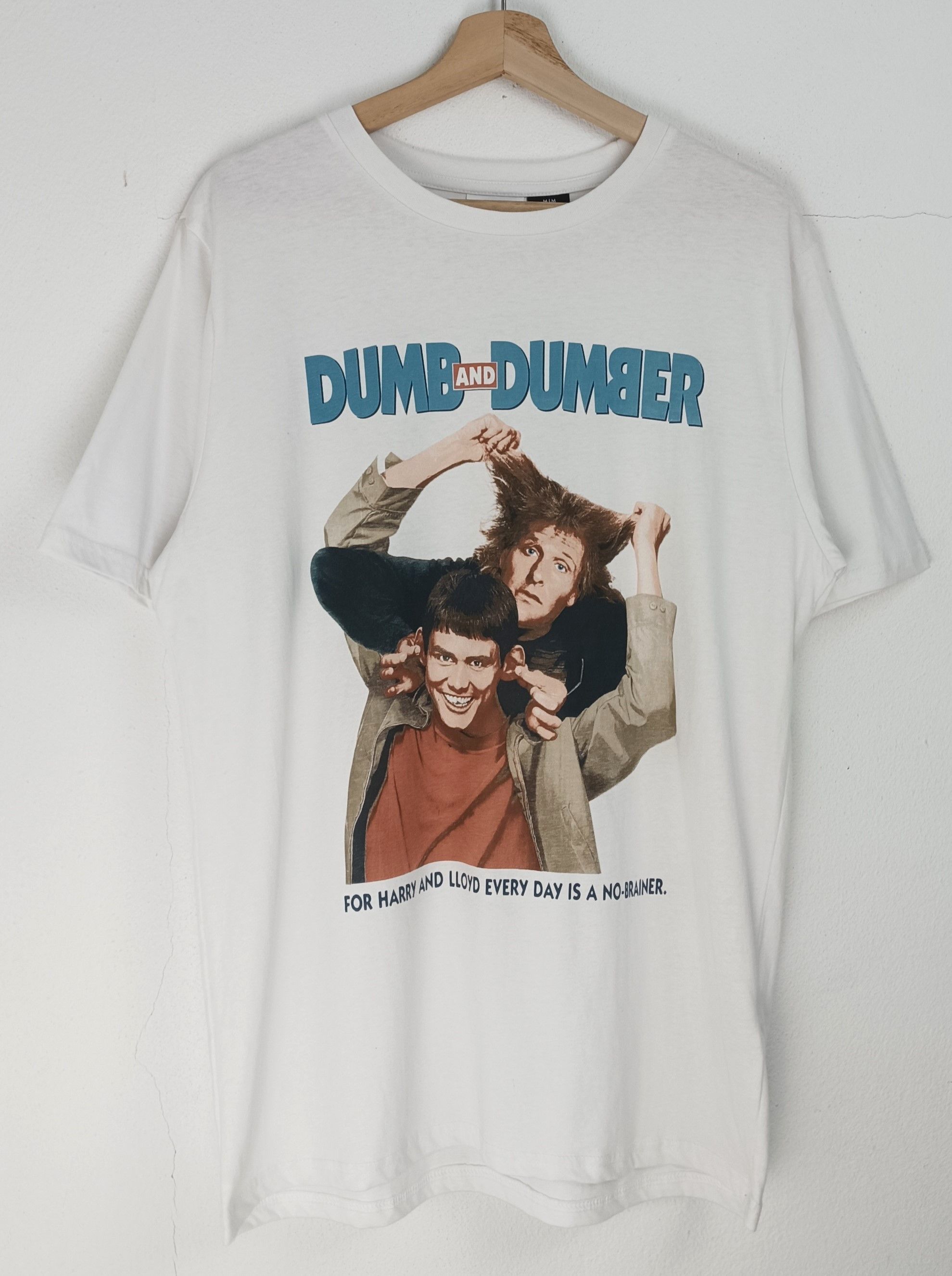 Other VINTAGE DUMB & DUMBER MOVIE TEE OVERSIZE FIT 3 STOOGES Size US M / EU 48-50 / 2 - 3 Thumbnail