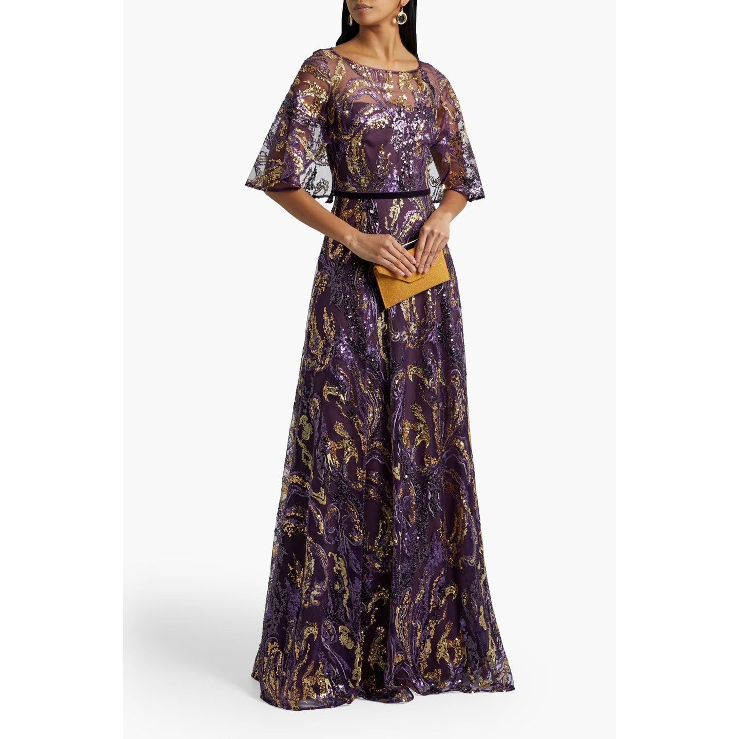Marchesa NWT Marchesa Notte 12 Embellished Tulle Evening Gown 12 Size XL / US 12-14 / IT 48-50 - 1 Thumbnail