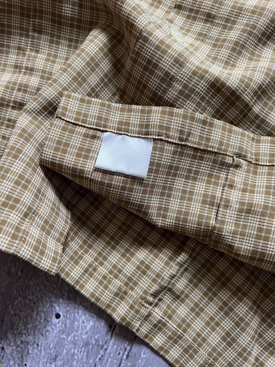Barbour Barbour Linen Mix Short Sleeve Check Summer Shirt Size XL Size US XL / EU 56 / 4 - 6 Thumbnail
