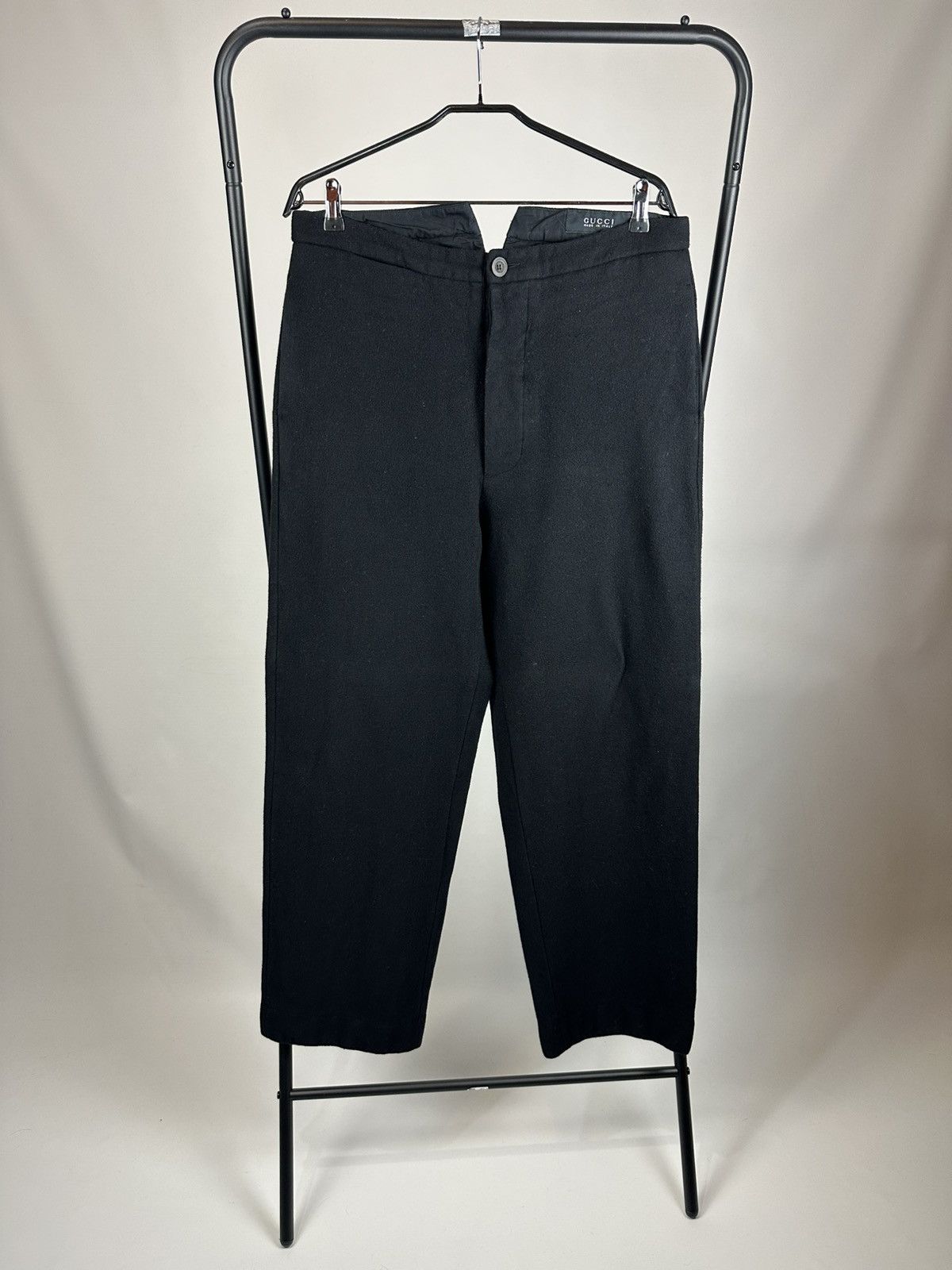 Casual woolen Gucci trousers from the Tom Ford era