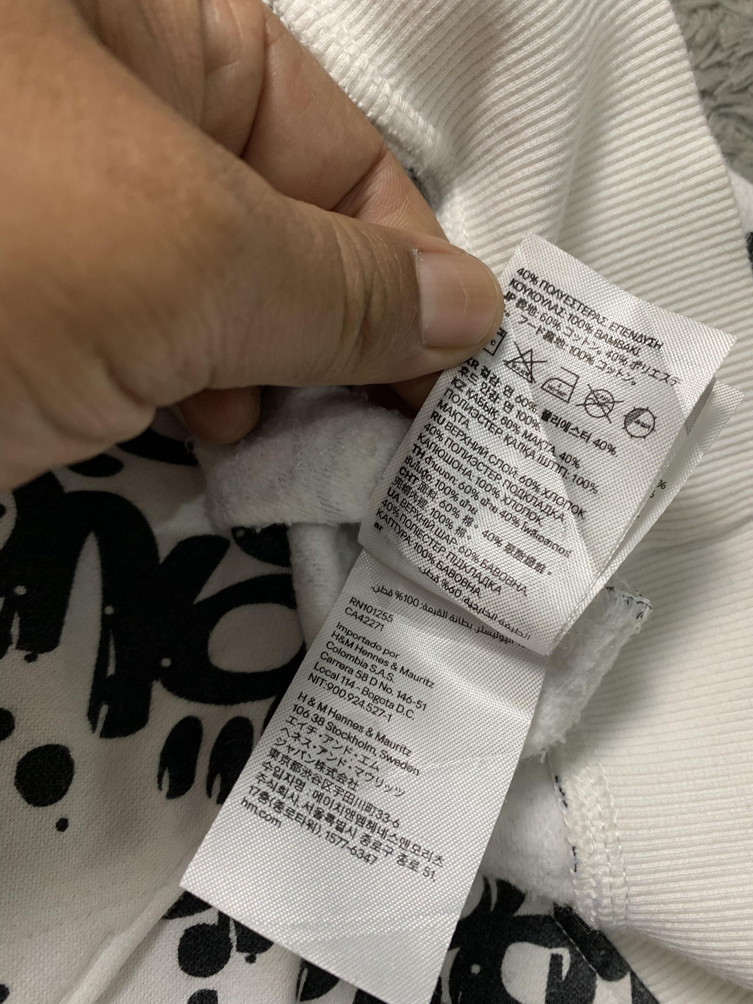 Japanese Brand H&M x Spongebob Oversized Full Print Fur Hoodie Size US M / EU 48-50 / 2 - 7 Thumbnail