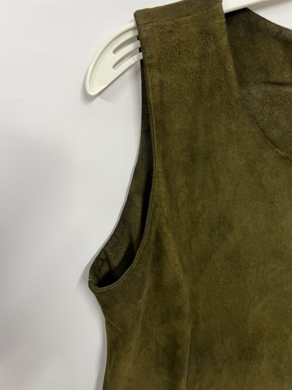 Vintage Luxury Designer Ventcouvert Leather Midi Dress Size FR 42 Size M / US 6-8 / IT 42-44 - 5 Thumbnail