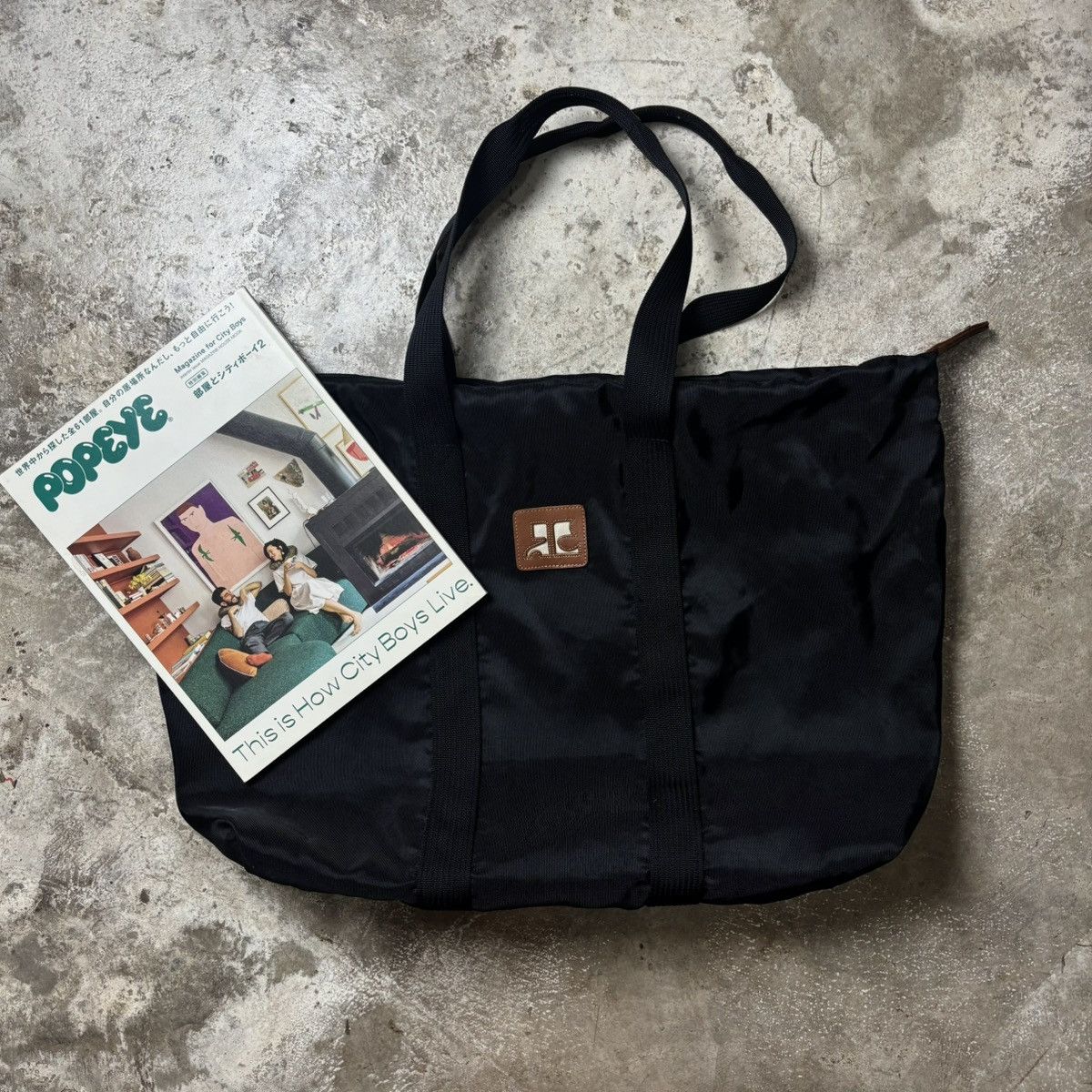Courreges × Vintage COURREGES TOTE BAG Size ONE SIZE - 1 Thumbnail