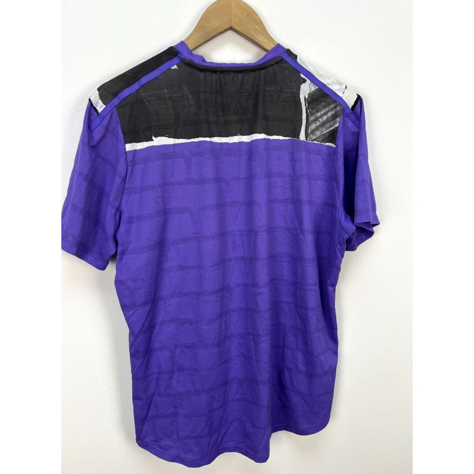 Nike Nike Court NY Challenger Crew Shirt Men T-Shirt Regular Length Multicolor Logo 90s Art Nike Mens Shirt Size US M / EU 48-50 / 2 - 2 Thumbnail