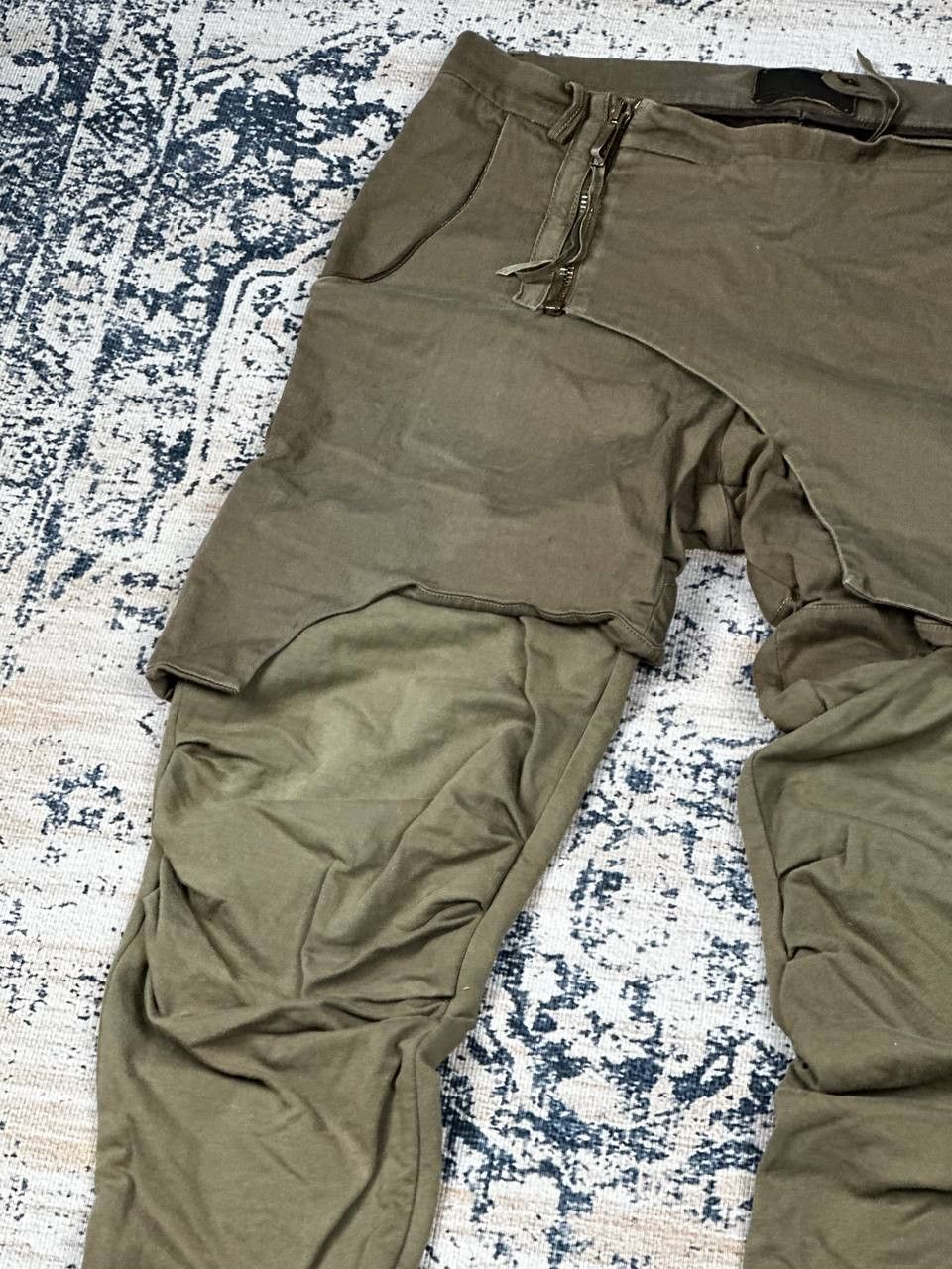 Japanese Brand Avant Garde Asymmetrical Grunge Pants Size US 34 / EU 50 - 4 Thumbnail