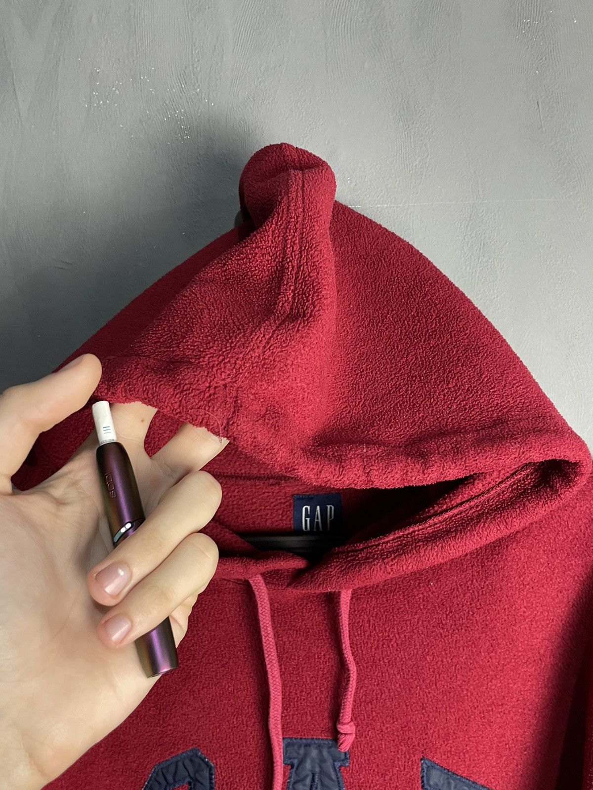 Gap Vintage Gap Fleece Hoodie Size US L / EU 52-54 / 3 - 4 Thumbnail