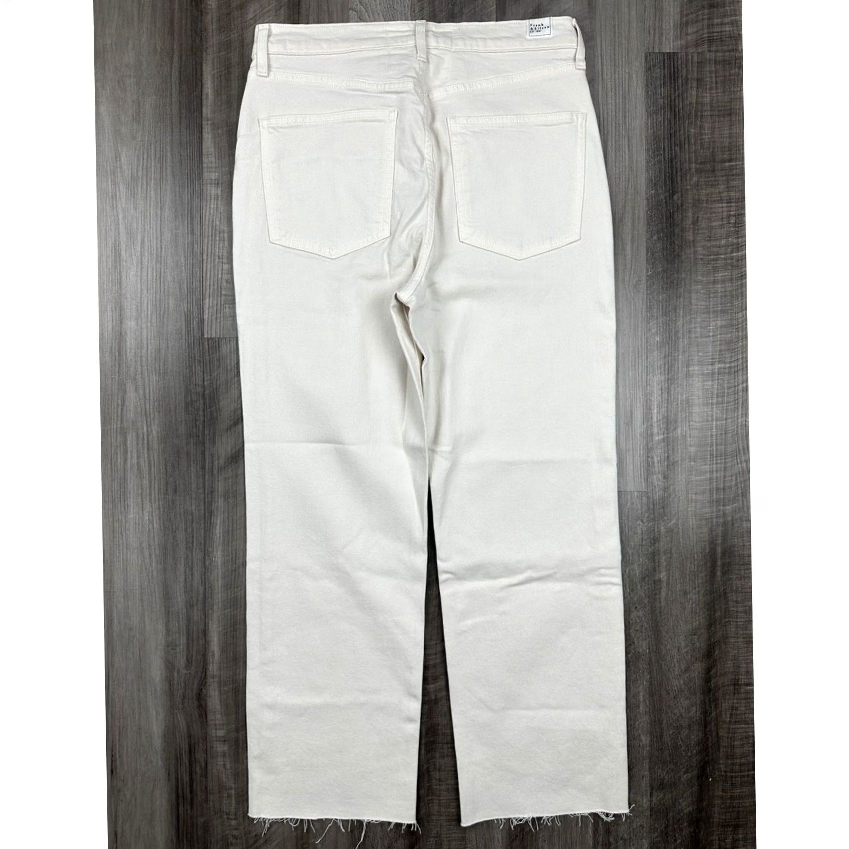 Frank & Eileen Frank & Eileen Monaghan High Rise Straight Mom Raw Hem Jeans - 30 Size 30" / US 8 / IT 44 - 2 Thumbnail