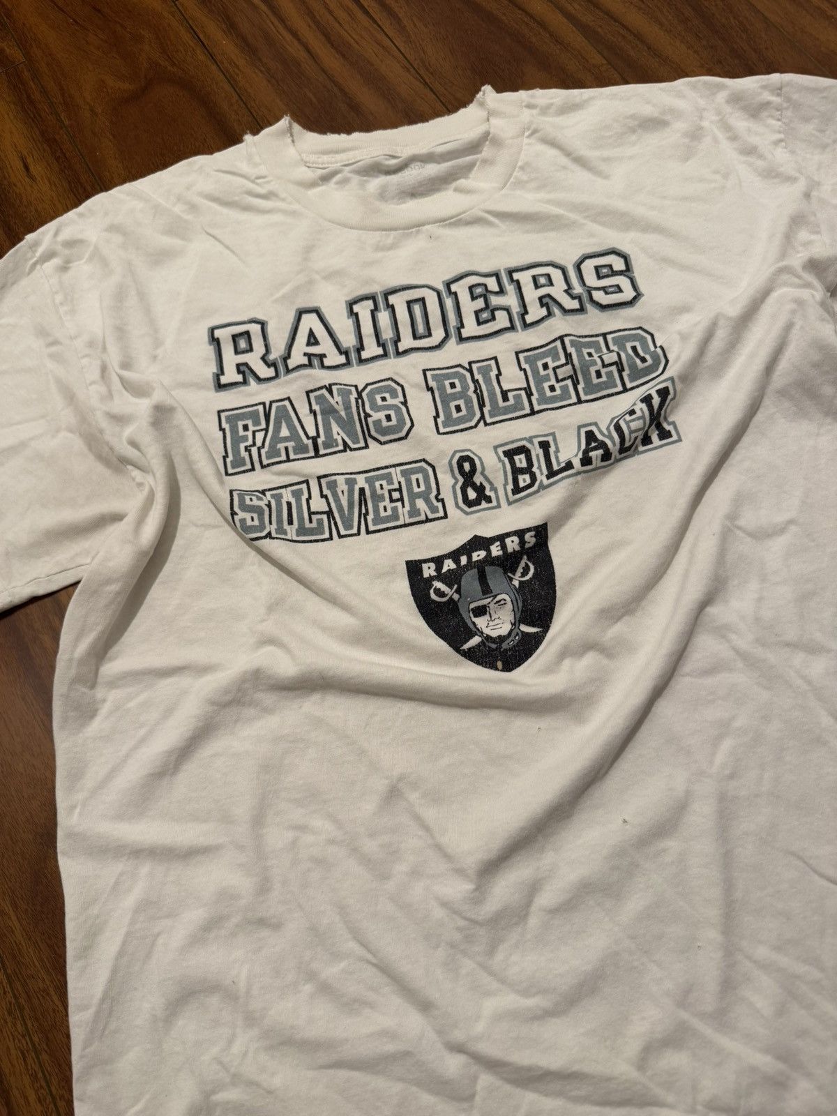 NFL × Reebok × Vintage Vintage Raiders Tee Size US XL / EU 56 / 4 - 2 Thumbnail