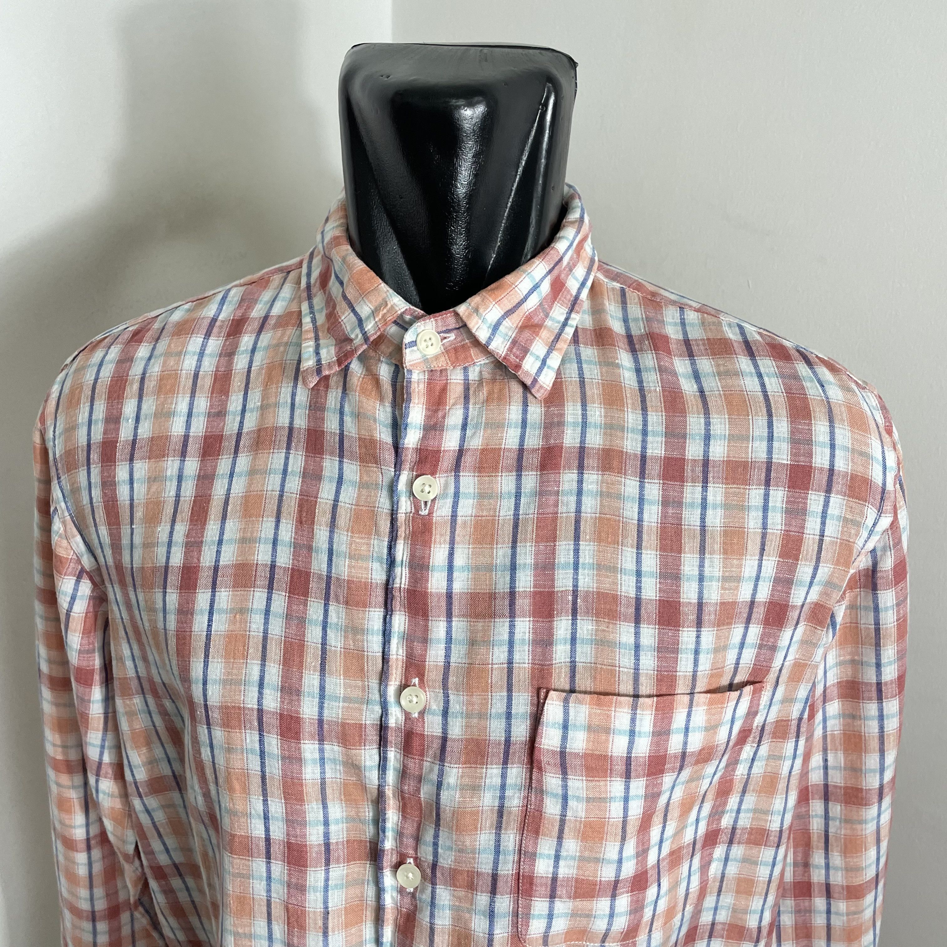 Japanese Brand × Uniqlo ⭐️SALE⭐️ [XL] UNIQLO LINEN COTTON SHIRT Size US XL / EU 56 / 4 - 2 Thumbnail