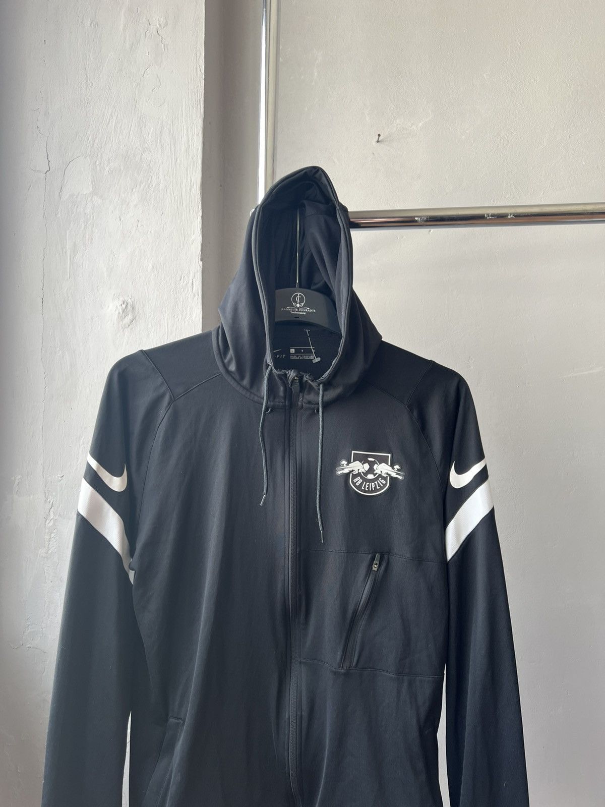 Nike 2021 RB Leipzig Training Prematch zip soccer football jacket Size US L / EU 52-54 / 3 - 2 Thumbnail