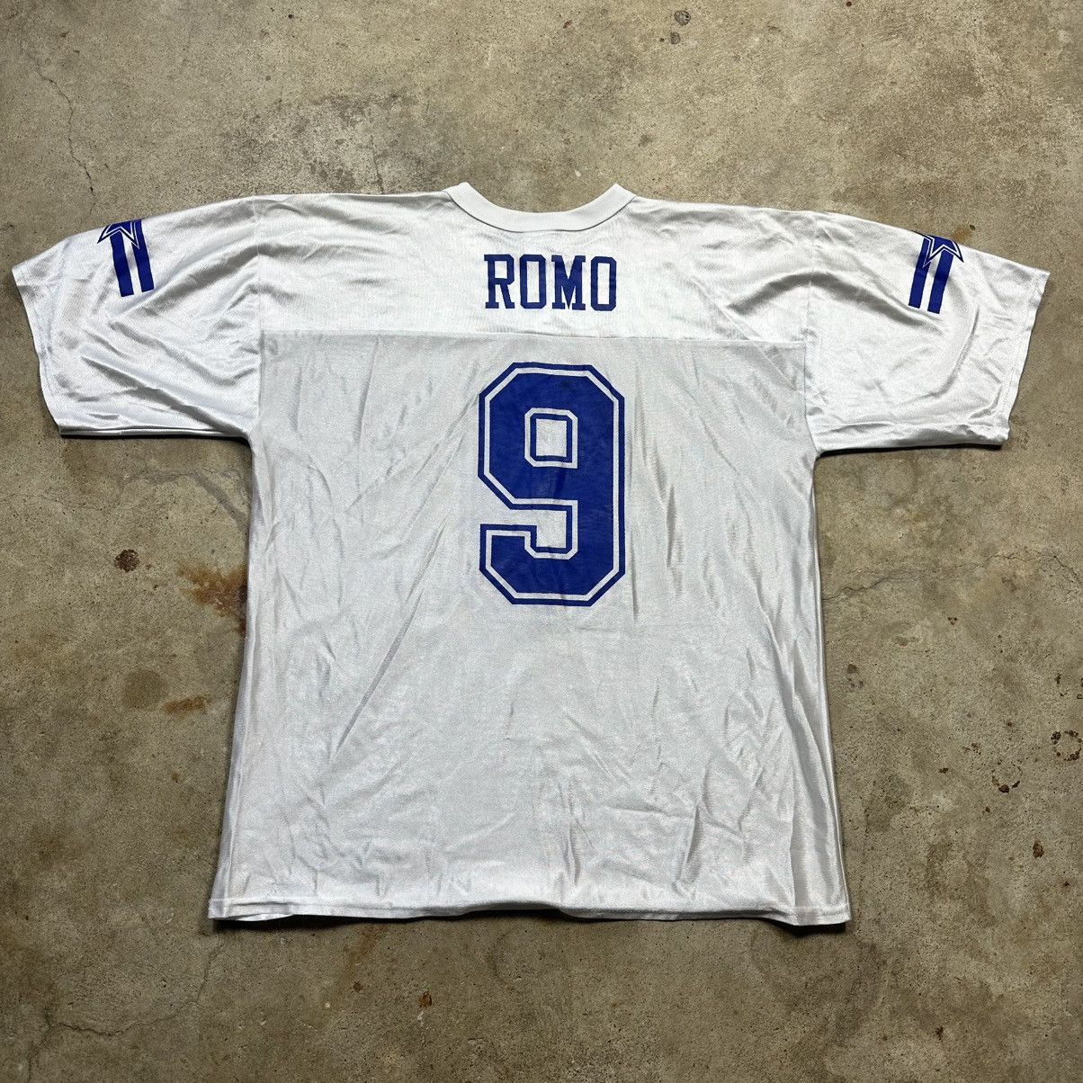 NFL White Reebok NFL Dallas Cowboys Tony Romo Football Jersey Size US XL / EU 56 / 4 - 5 Thumbnail