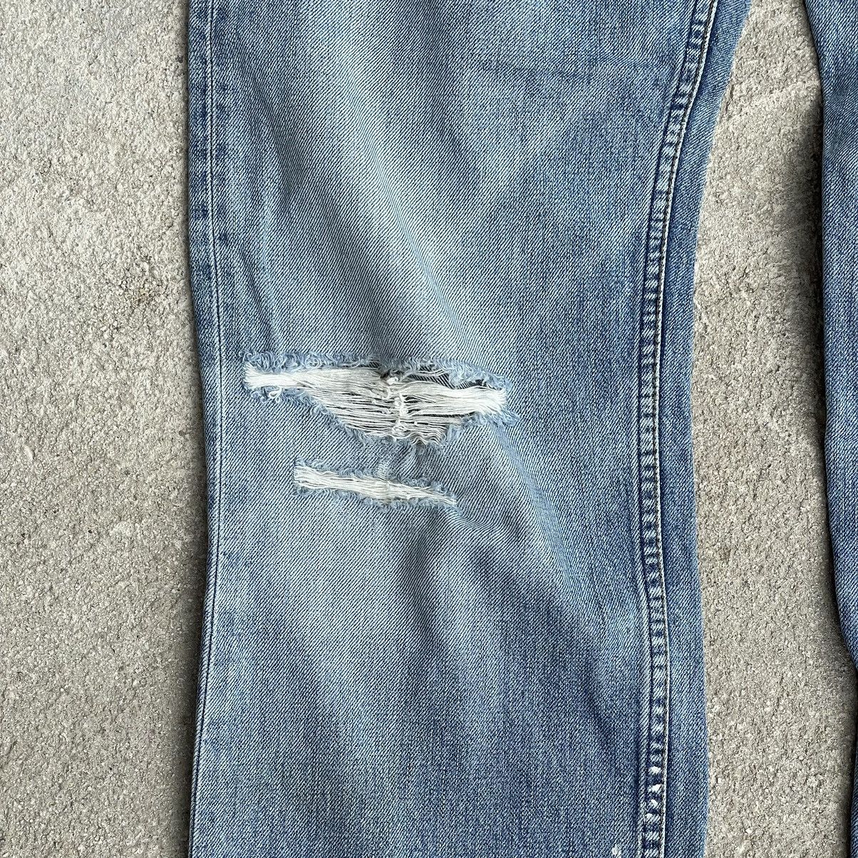 Levi's × Levi's Vintage Clothing “DISTRESSED SELVEDGED LEVIS” RARE WHITELINE SELVEDGE DENIM Size US 30 / EU 46 - 3 Thumbnail