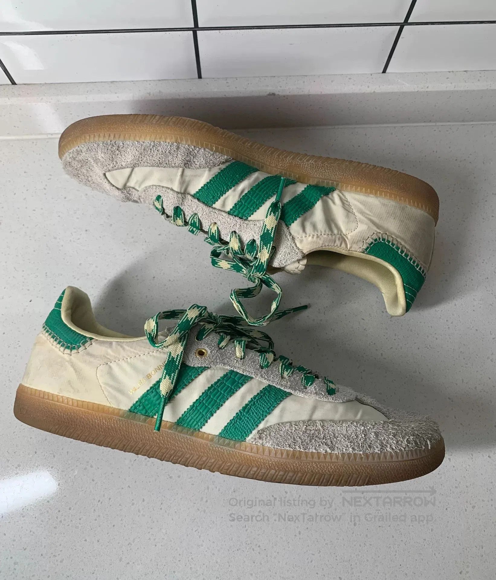 Wales Bonner Wales Bonner x adidas Samba. Size US 10.5 / EU 43-44 - 3 Thumbnail