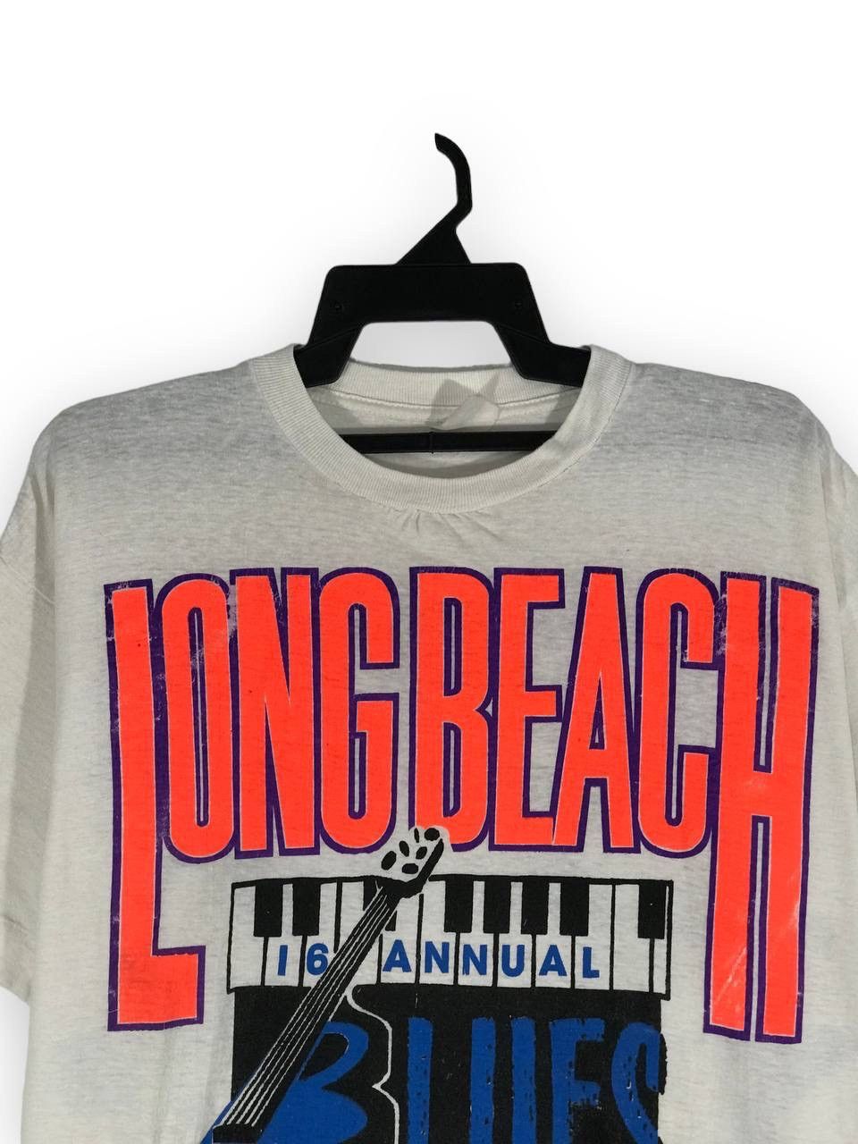 Band Tees × Vintage vintage Long beach blues festival Size US XL / EU 56 / 4 - 3 Thumbnail