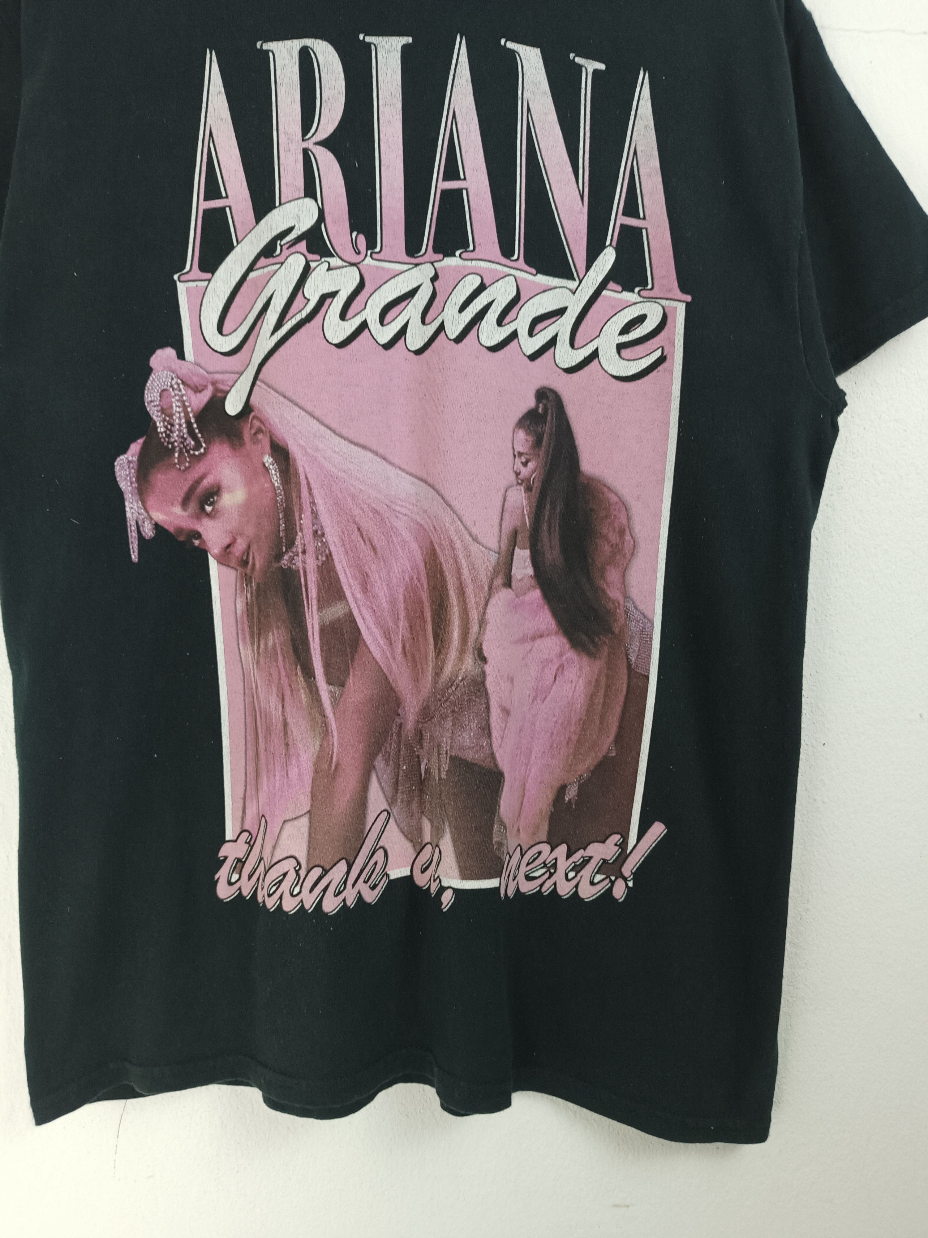 Rap Tees ARIANA GRANDE 2019 THANK U, NEXT! TEE FADED swift eilish Size US M / EU 48-50 / 2 - 9 Thumbnail