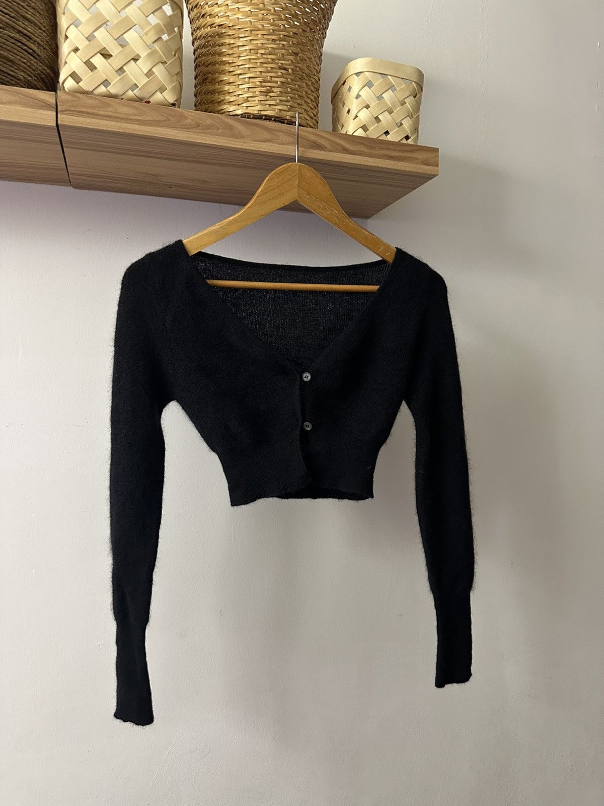 Jacquemus Jacquemus Le Cardigan Alzou Mohair-Blend Cardigan Size XS / US 0-2 / IT 36-38 - 1 Thumbnail