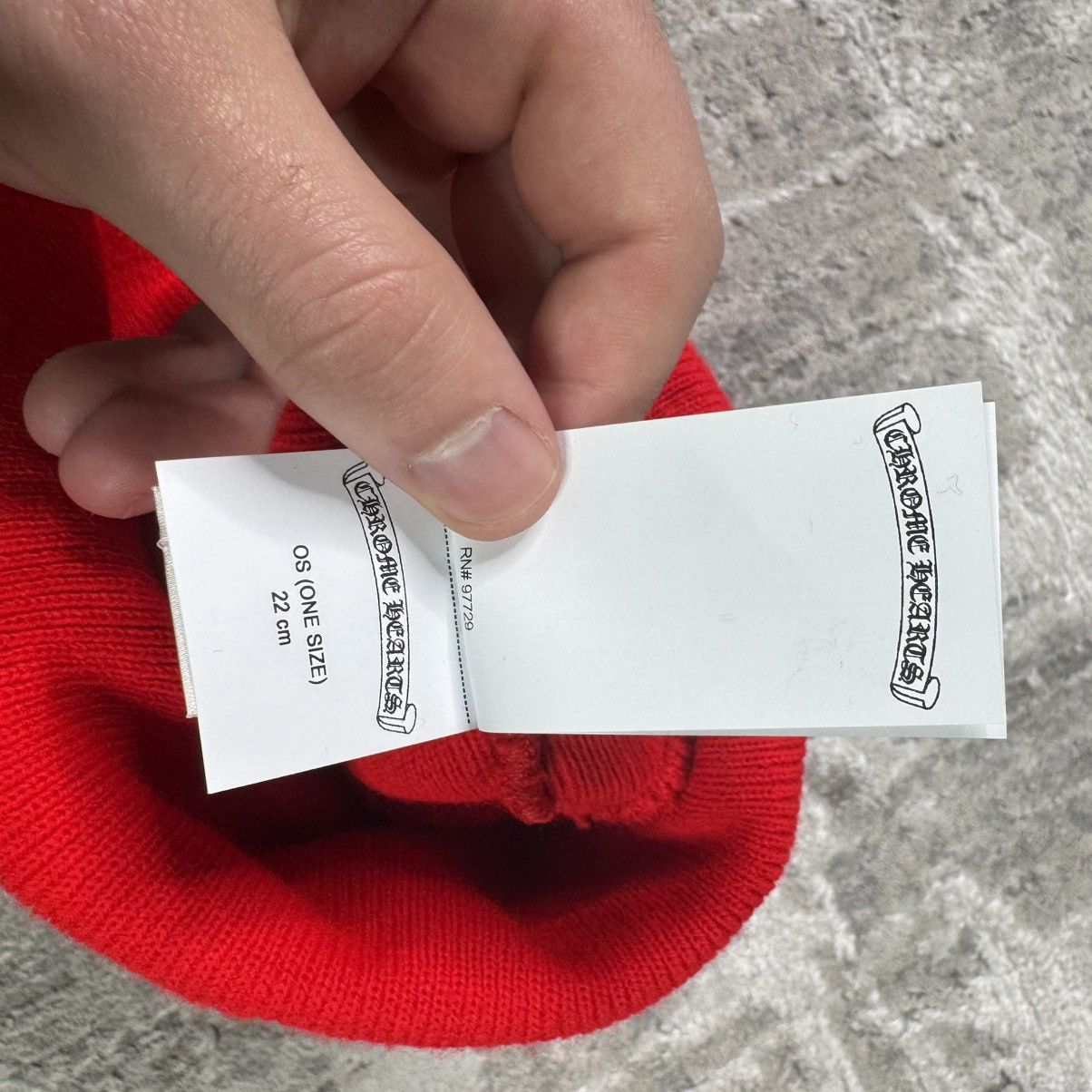 Chrome Hearts Embroidered CH logo beanie Size ONE SIZE - 5 Thumbnail