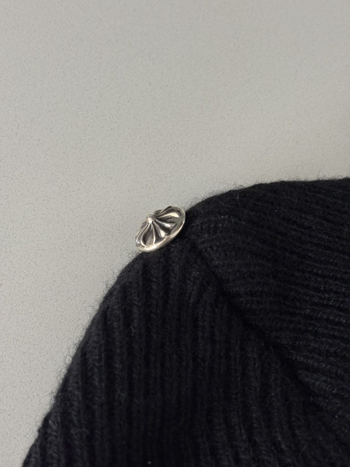 Chrome Hearts Chrome Hearts Big Daddy Cashmere Beanie NYC Size ONE SIZE - 3 Thumbnail