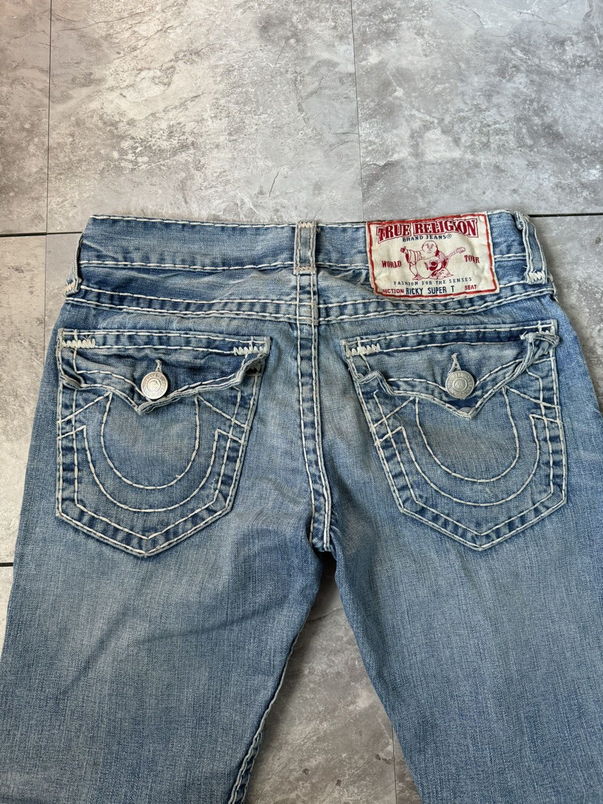 True Religion True Religion Ricky Super T sz 30 Size US 30 / EU 46 - 2 Thumbnail