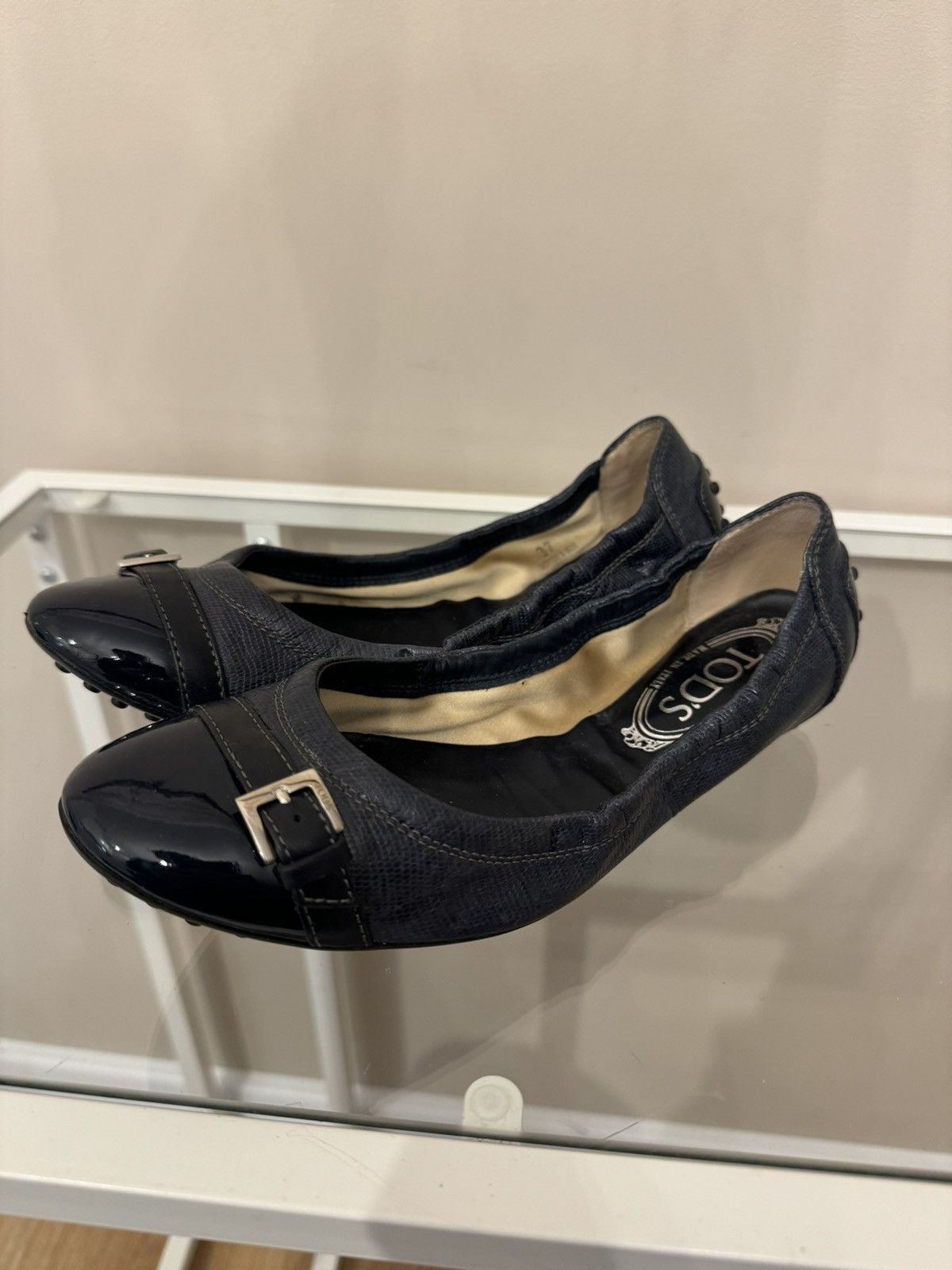 Genuine Leather Tod’s ballerinas sandals summer leather size 37 Size US 7 / IT 37 - 3 Thumbnail