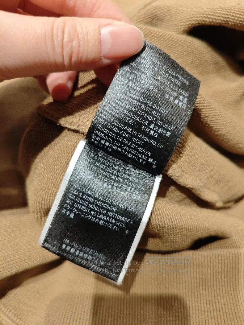 Balenciaga Balenciaga Sweatshirt - Khaki Size US S / EU 44-46 / 1 - 5 Thumbnail
