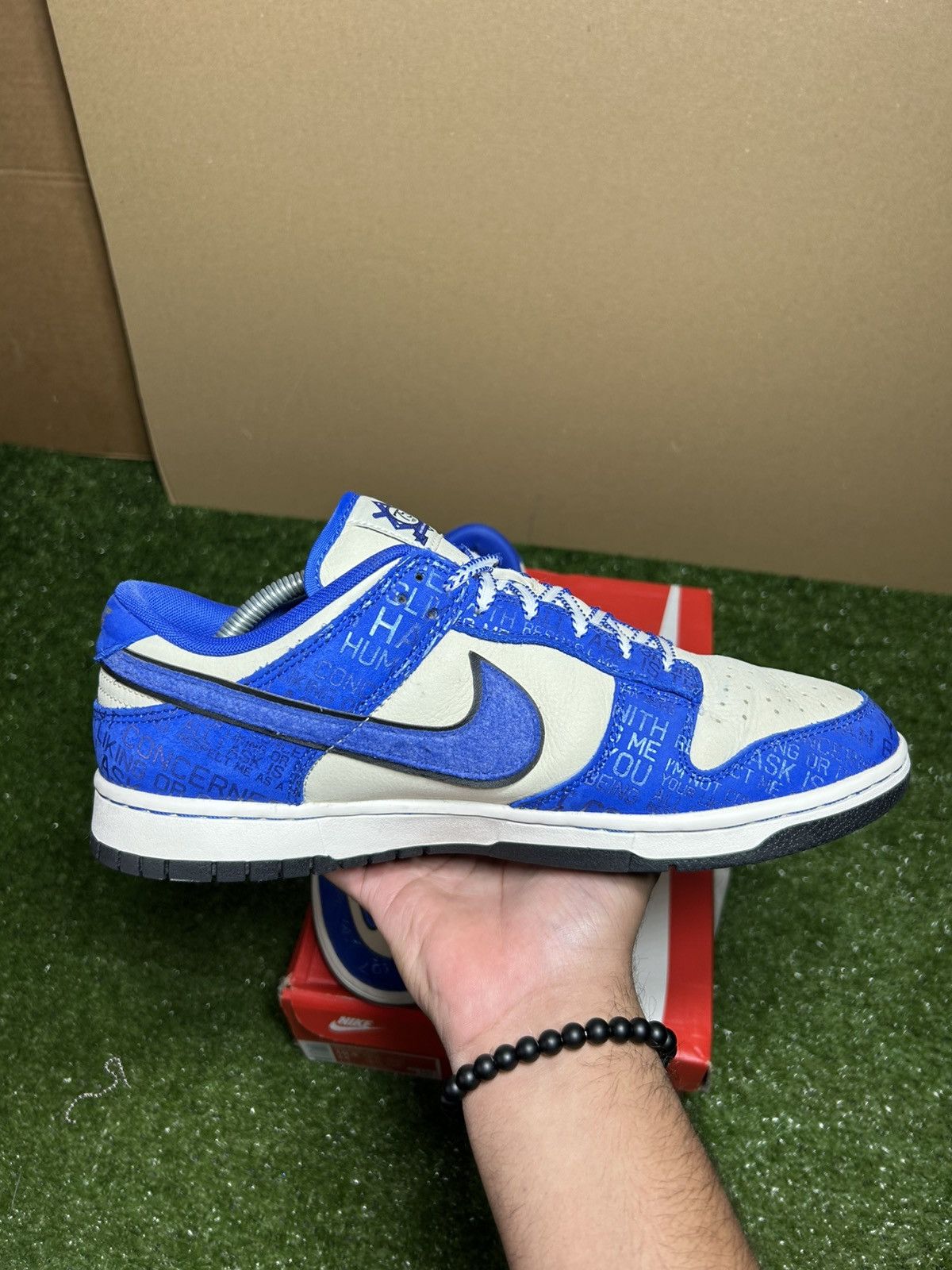 Nike Nike dunk low Jackie Robinson Size US 10.5 / EU 43-44 - 4 Thumbnail