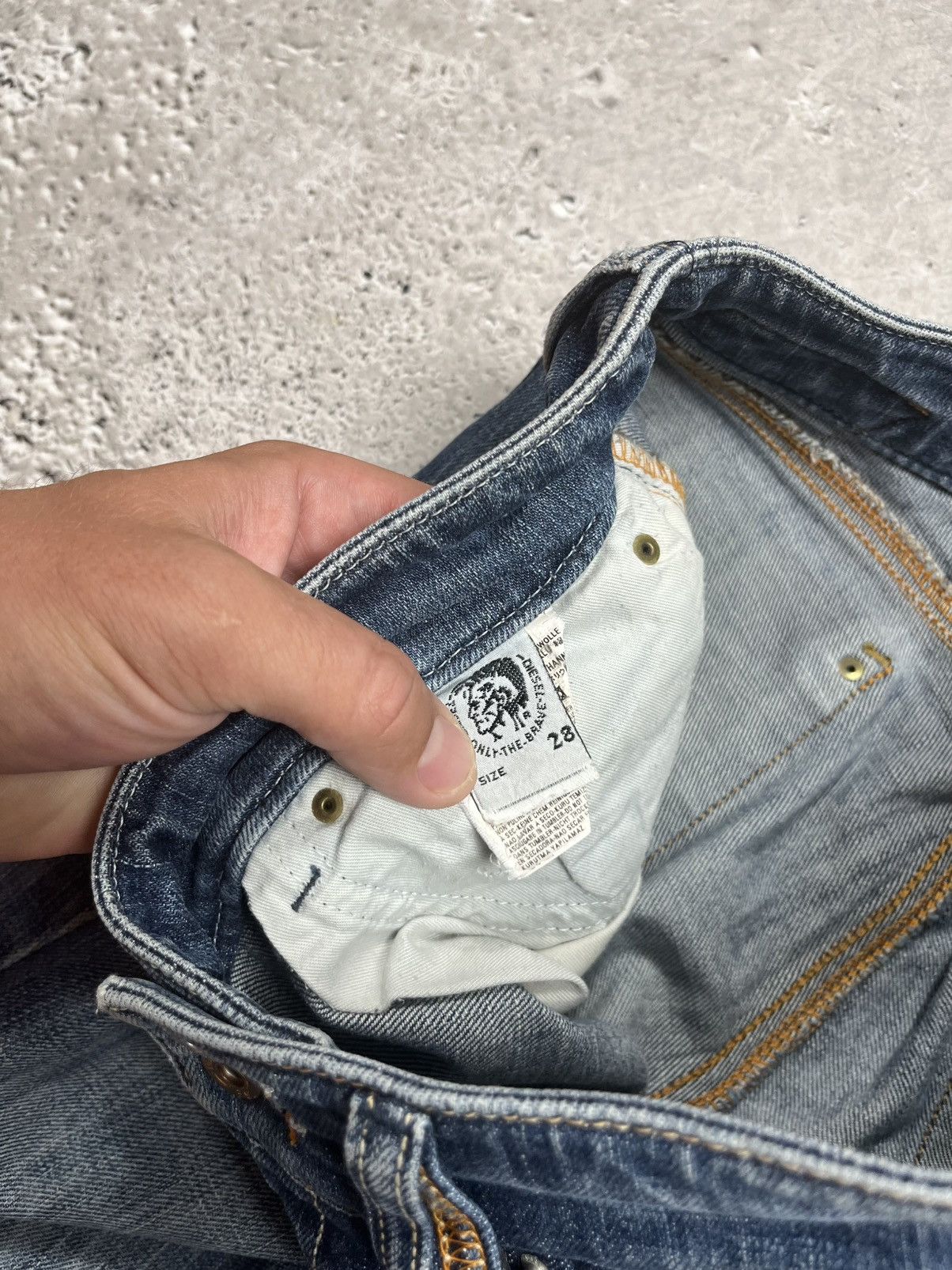 Diesel Diesel Flared Jeans Bootcut Blue Denim Size 28 Low Rise Size 28" / US 6 / IT 42 - 12 Thumbnail