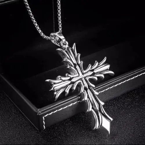 Homemade Vintage Cross Necklace Size ONE SIZE - 3 Thumbnail