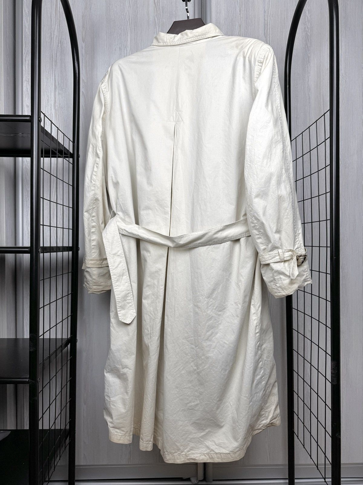 Lanvin Lanvin Boutique vintage double-breasted trench coat check 48 Size US M / EU 48-50 / 2 - 9 Thumbnail